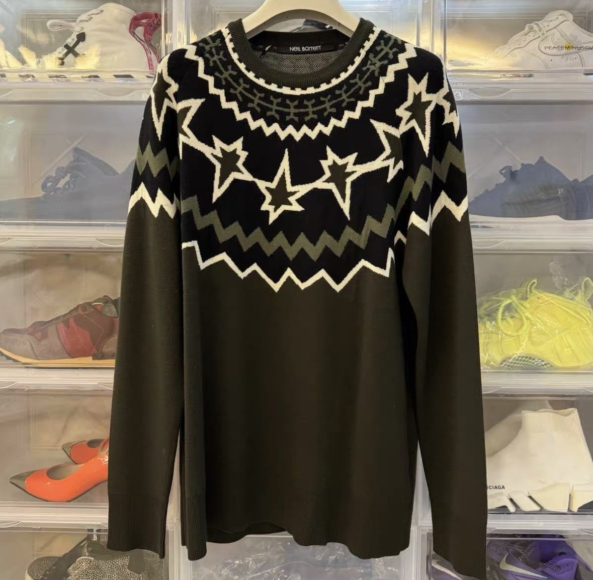 Neil Barrett NeIL Barrett Sweater wxx Size US S / EU 44-46 / 1 - 1 Thumbnail