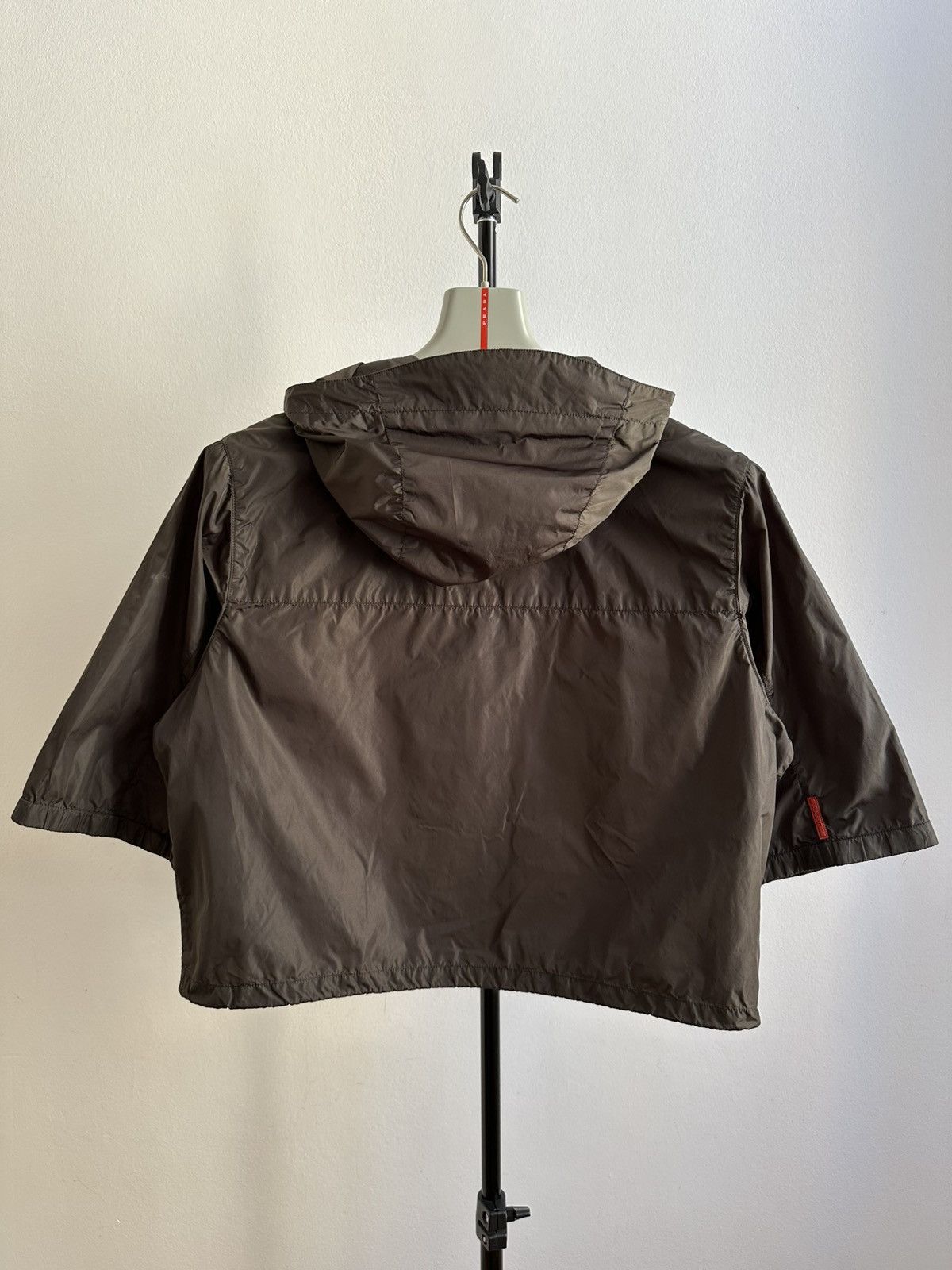 Prada Prada Sport Collection 00s Rare Vintage Cropped Nylon Jacket Size US S / EU 44-46 / 1 - 2 Thumbnail