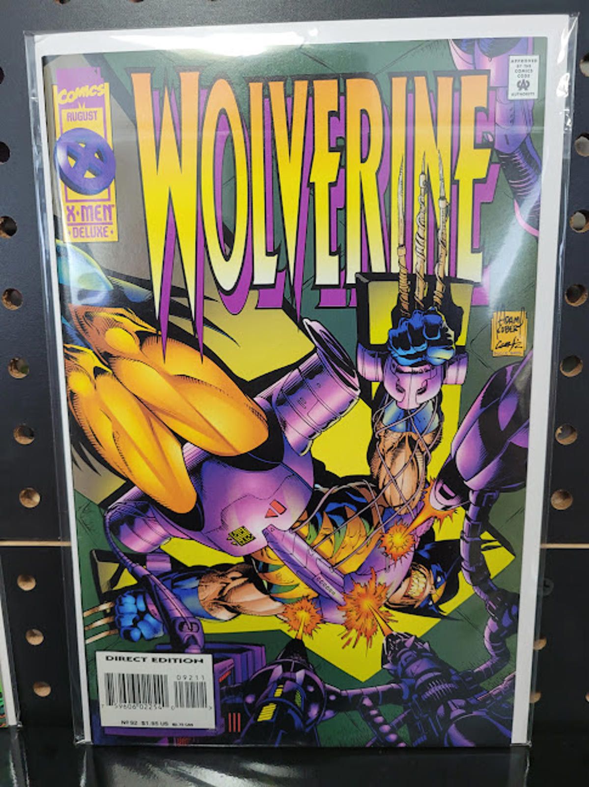 Marvel Comics Wolverine Vol. 2 Issue # 91 and # 92 (1995) Size ONE SIZE - 3 Thumbnail