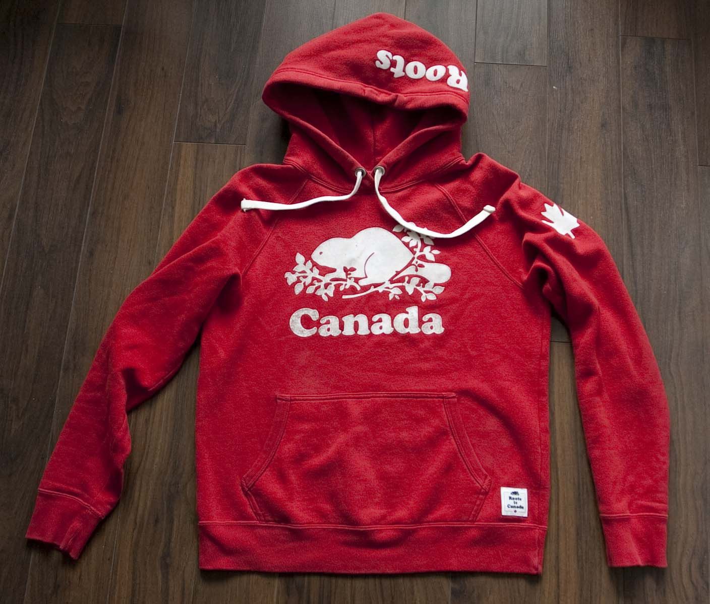 Red hot sale roots hoodie