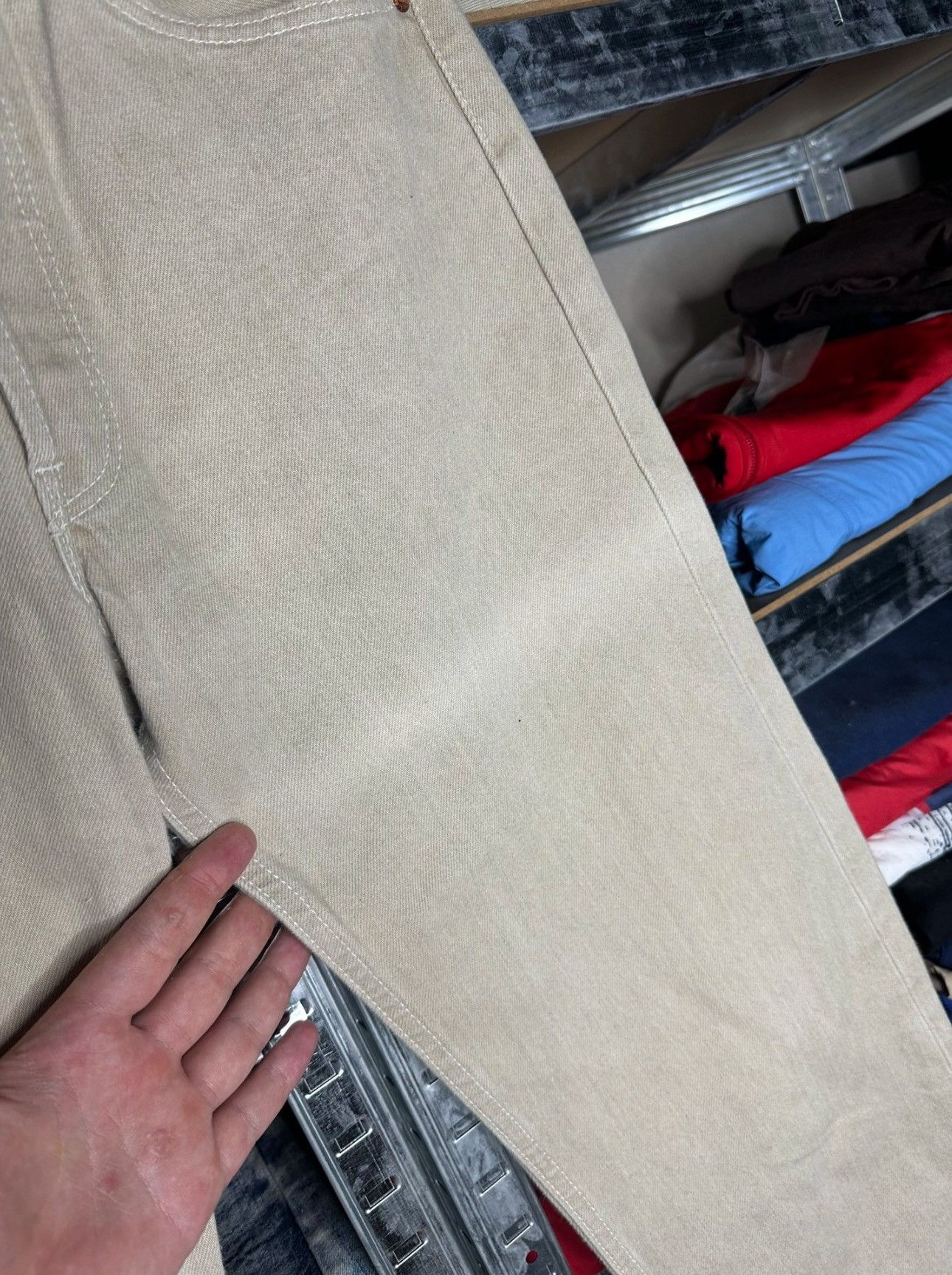 Levi's 31/34 Crazy Vintage 90s Levi’s 501 Jeans Light Wash Tapered Size US 31 - 13 Thumbnail