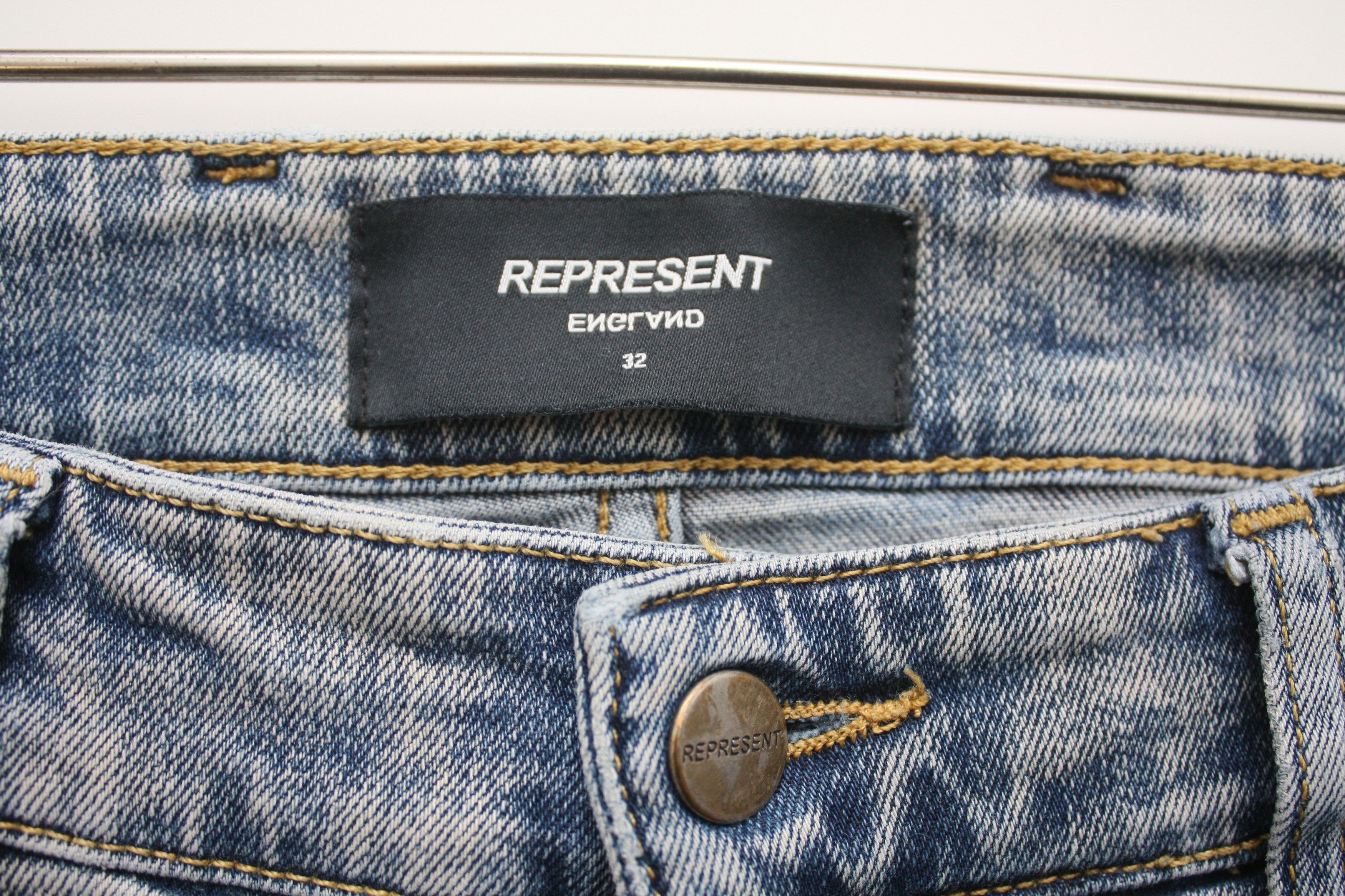 Represent Clo. Represent Destroyer Denim 32 Size US 30 / EU 46 - 5 Thumbnail