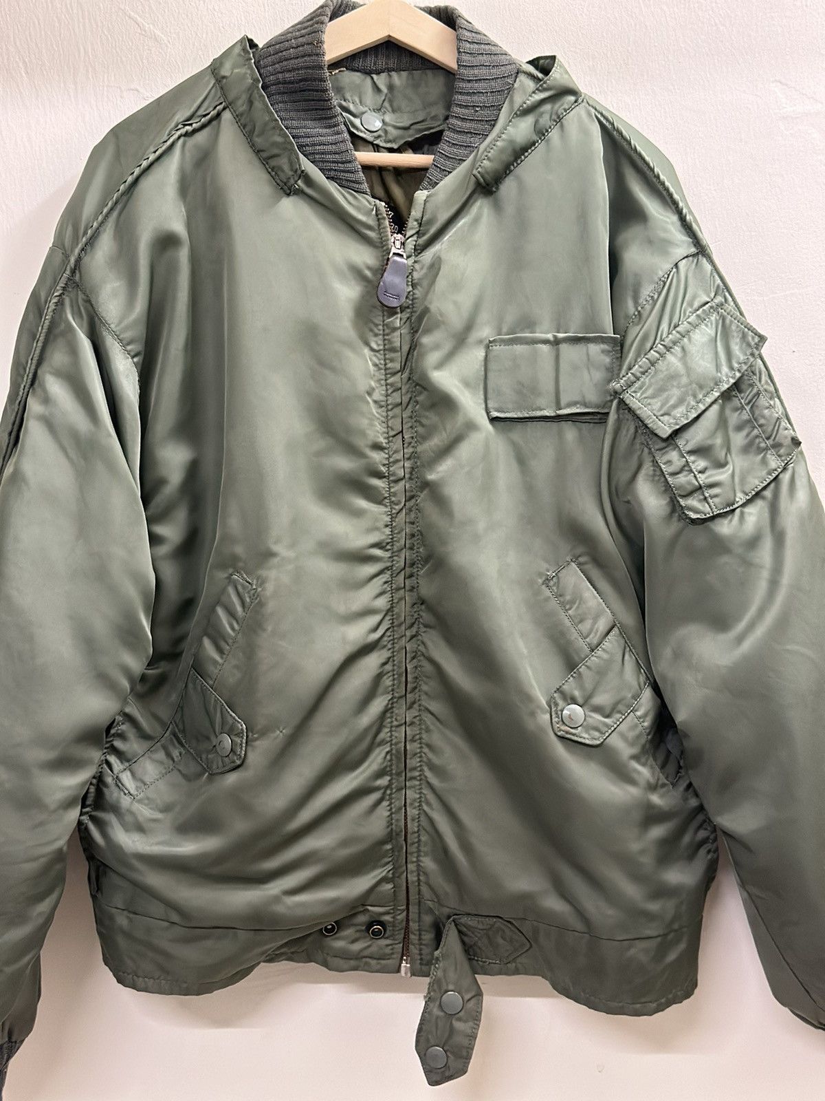 Avirex × Vintage 💥RARE💥 Vintage MA-1 Bomber Jacket Size US M / EU 48-50 / 2 - 3 Thumbnail