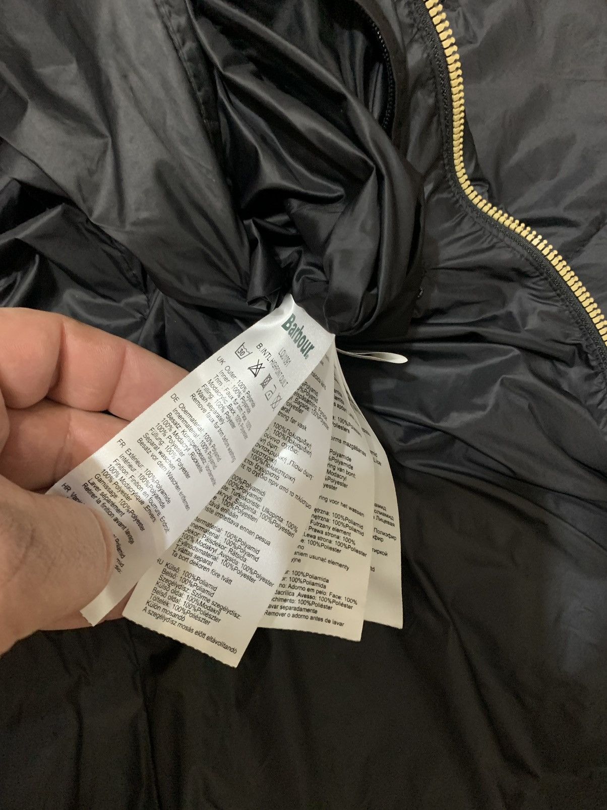 Barbour Barbour International Highpoint Quilt Fibre Down Coat Jacket Size S / US 4 / IT 40 - 12 Thumbnail