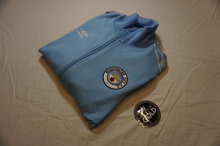 Umbro Umbro Manchester City FC track jacket blue / white Size US S / EU 44-46 / 1 - 1 Thumbnail