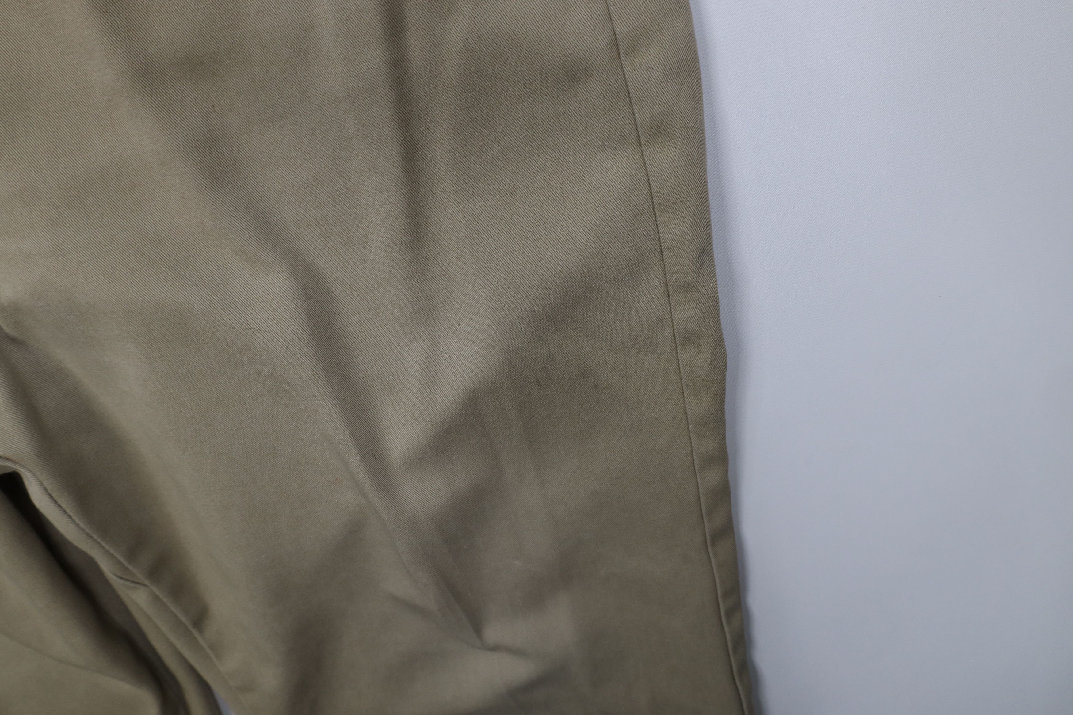 Dickies Vintage 90s Dickies Loose Fit Wide Leg Pants Beige USA Size US 34 / EU 50 - 7 Thumbnail