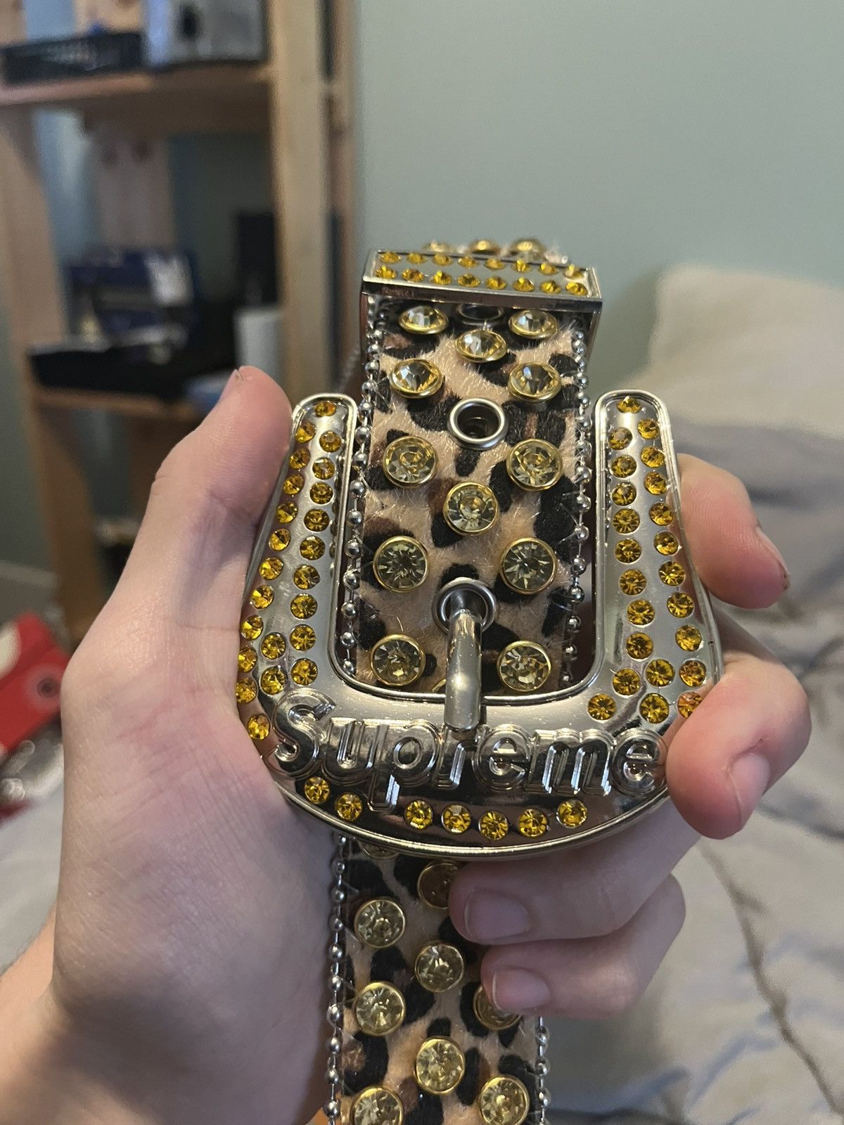 Japanese Brand Supreme leopard style belt Size ONE SIZE - 2 Thumbnail