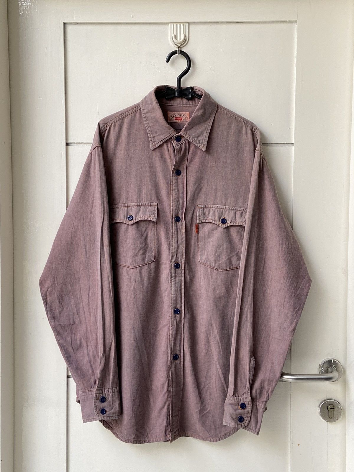 Levi's LEVI’STRAUSS & CO Orange Tab Shirt Size US S / EU 44-46 / 1 - 8 Thumbnail