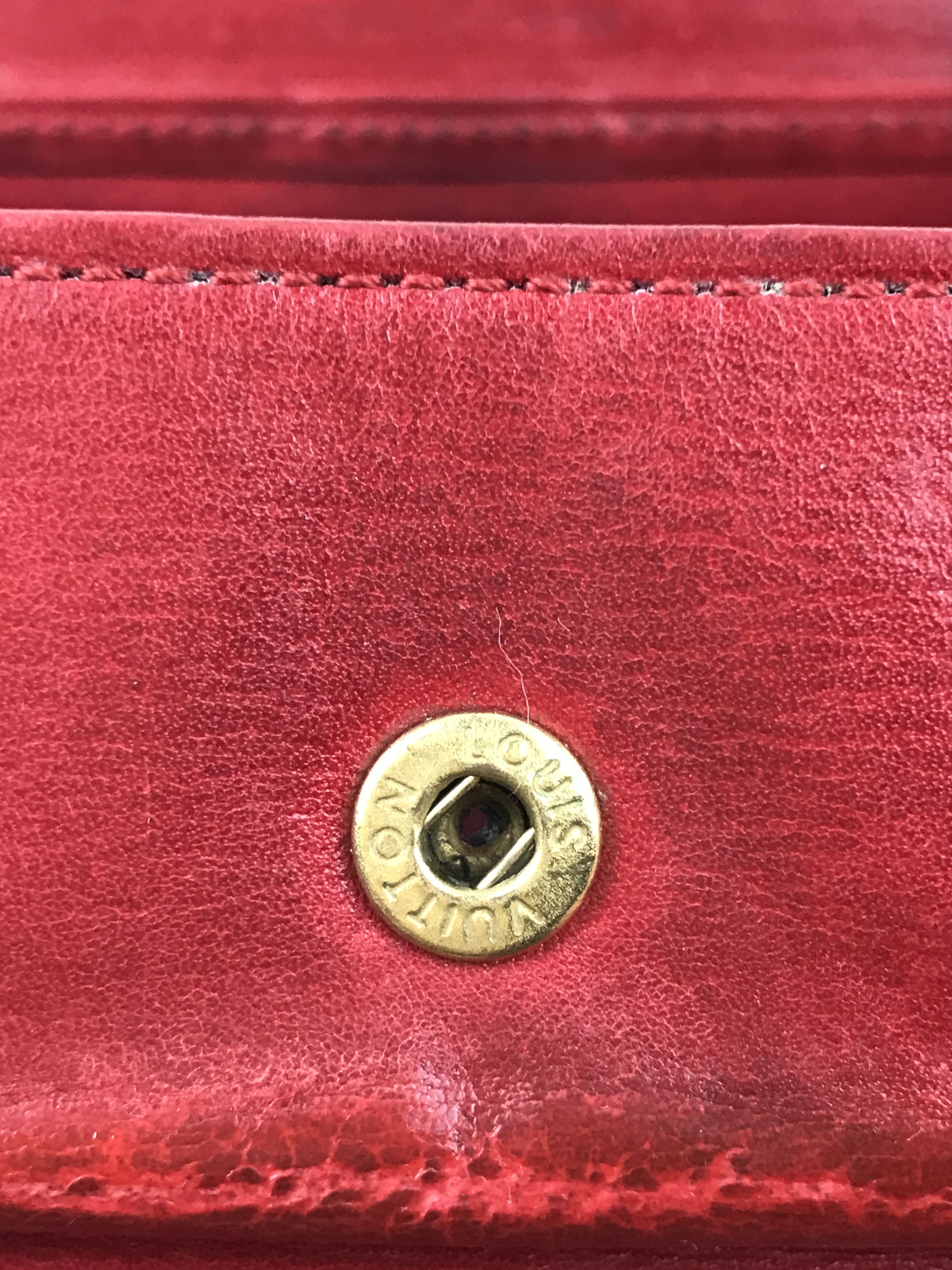 Louis Vuitton × Vintage Vintage Louis Vuitton Porte Monnaie Boite Coin Purse Wallet Size ONE SIZE - 7 Thumbnail