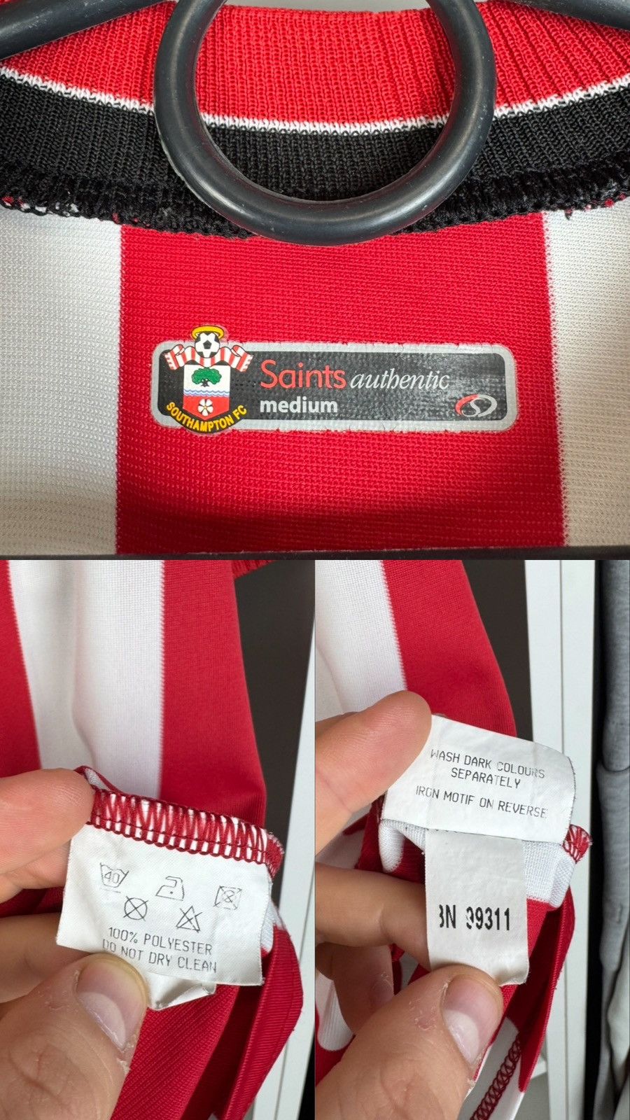 Other Vintage FC Southampton 2003 2005 Football Soccer Jersey Size US M / EU 48-50 / 2 - 4 Thumbnail