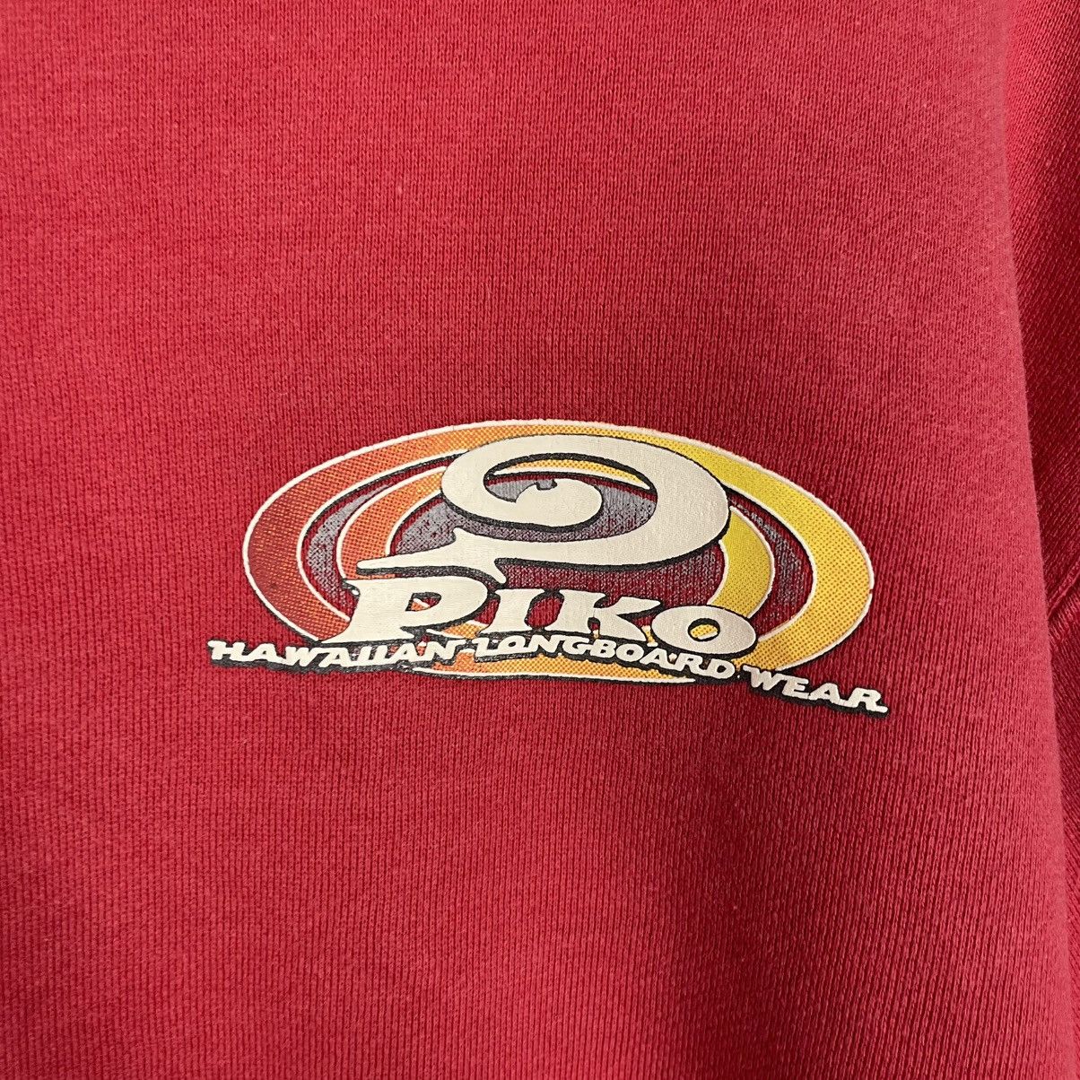 Japanese Brand Piko Hawaiian Longboard Wear Crewneck Sweatshirt Size US M / EU 48-50 / 2 - 10 Thumbnail