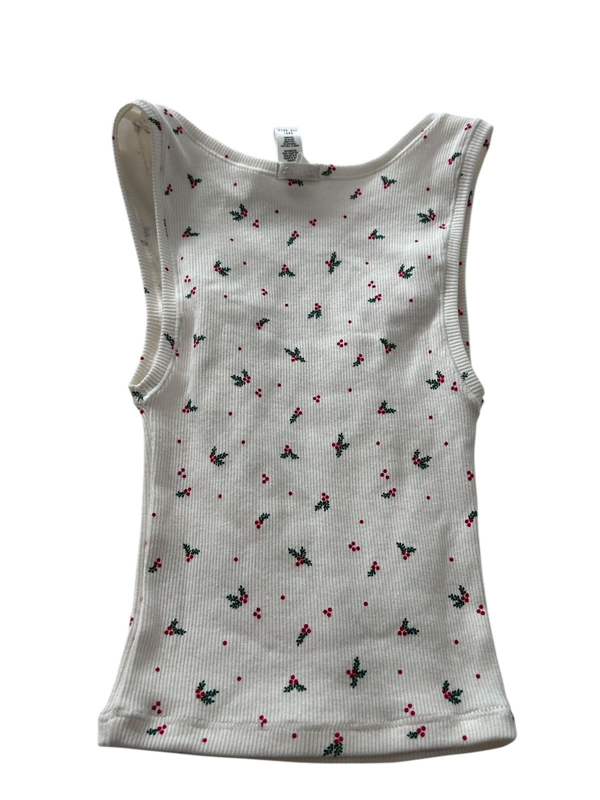 SKIMS Skims Cotton Rib Tank Mistletoe Holly Size XXS NWOT Size XXS / US 00 / IT 34 - 2 Thumbnail