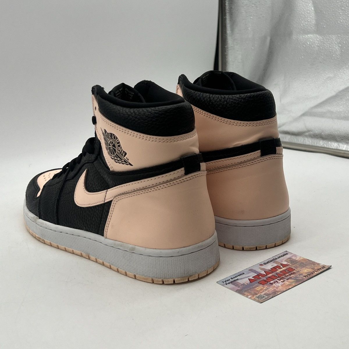 Nike Air Jordan 1 high crimson tint Size US 12.5 / EU 45-46 - 4 Thumbnail