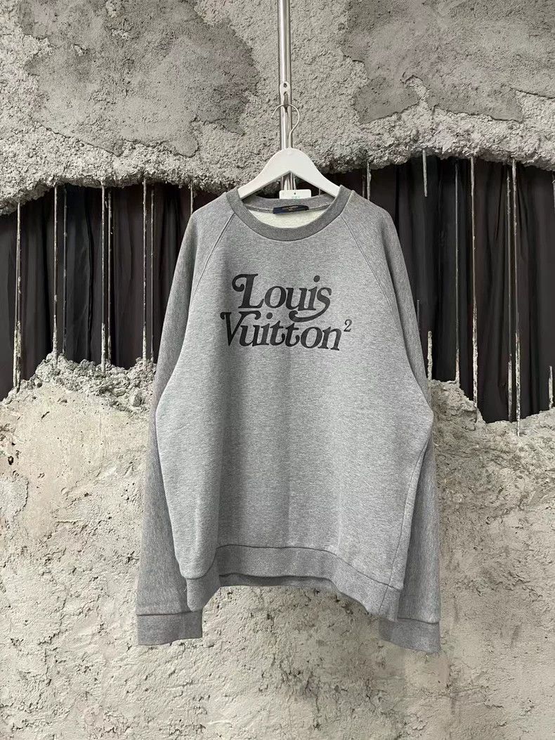 Louis Vuitton Louis Vuitton Nigo Quadratic Printed Sweatshirt Size US L / EU 52-54 / 3 - 1 Thumbnail