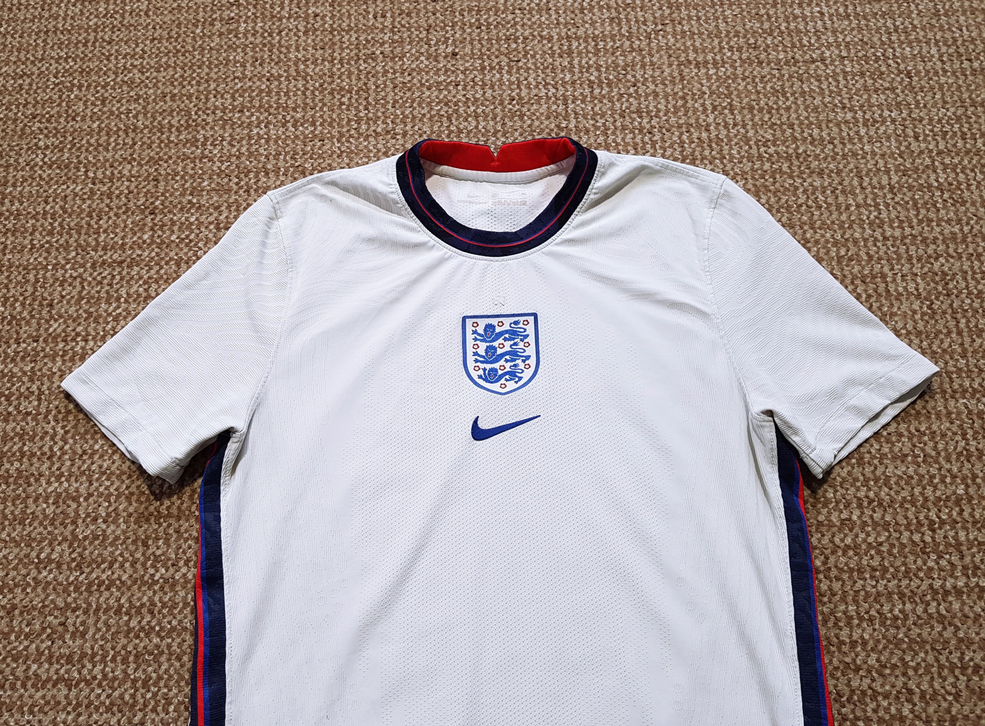 Nike Nike England Authentic Home Jersey 2020 Vaporknit Soccer S Size US S / EU 44-46 / 1 - 2 Thumbnail