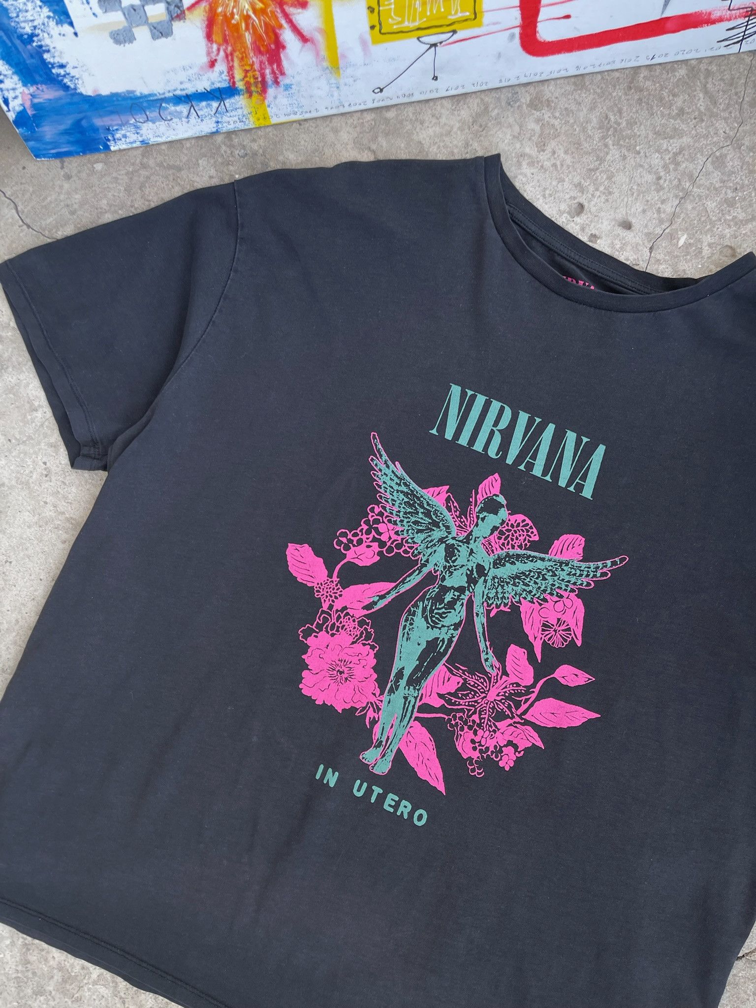 Nirvana Vintage Nirvana In Utero t-shirt Size US L / EU 52-54 / 3 - 3 Thumbnail