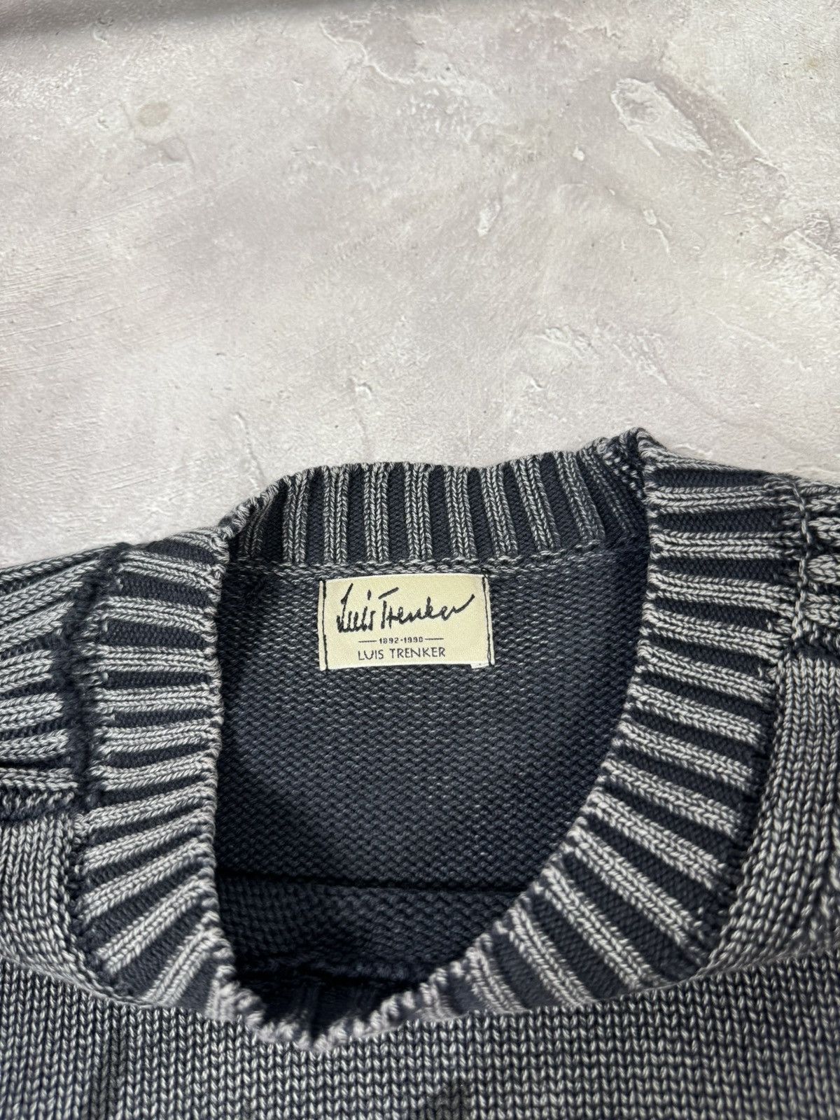 Other Vintage Luis Trenker Avant-Garde Knit Sweater Size US M / EU 48-50 / 2 - 5 Thumbnail