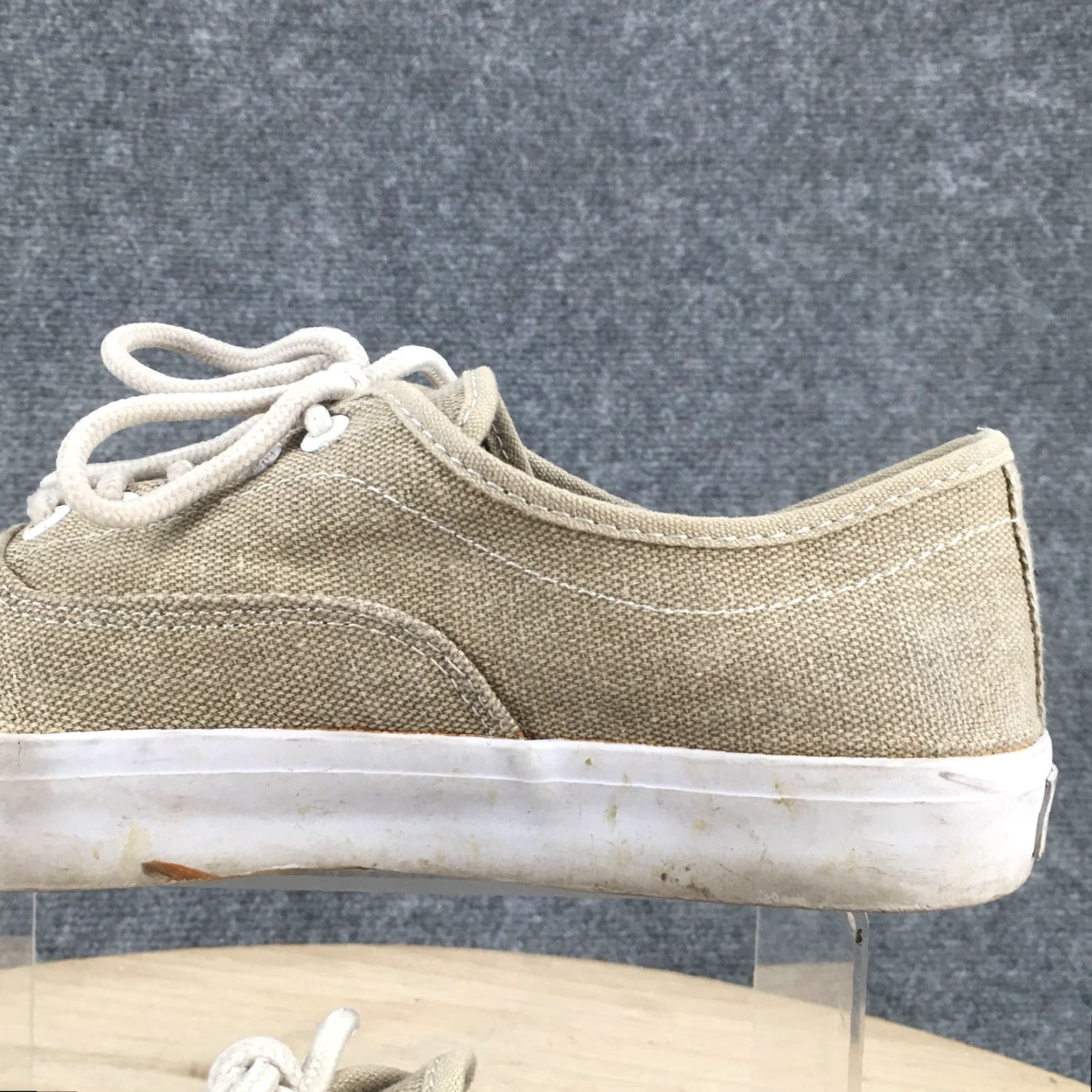 Nautica Nautica Shoes Mens 9.5 Landen Sneakers Brown Canvas Lace Up Low Top Round Toe Size US M / EU 48-50 / 2 - 5 Thumbnail