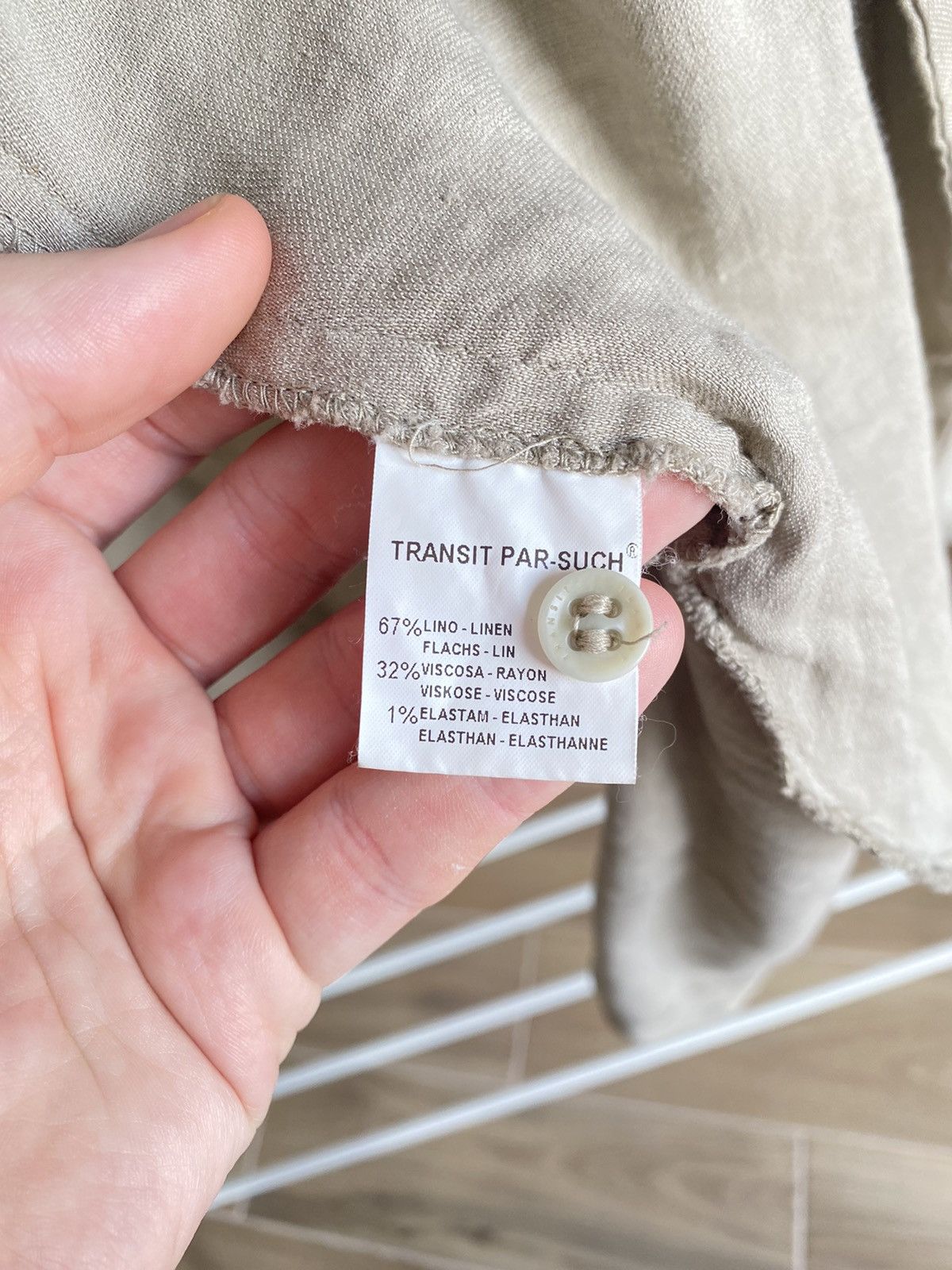 Other Transit Par-Such Linen Coat Size M / US 6-8 / IT 42-44 - 7 Thumbnail