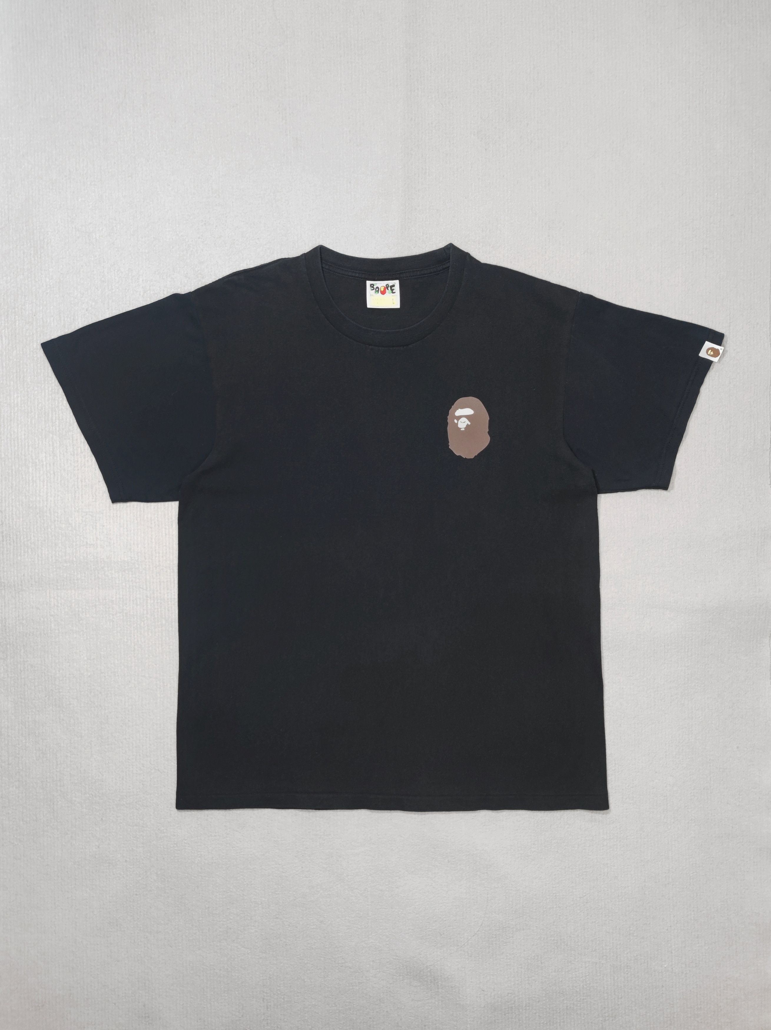 Bape Bape A Bathing Ape USA Head Multi Logo T-shirt Size US L / EU 52-54 / 3 - 2 Thumbnail