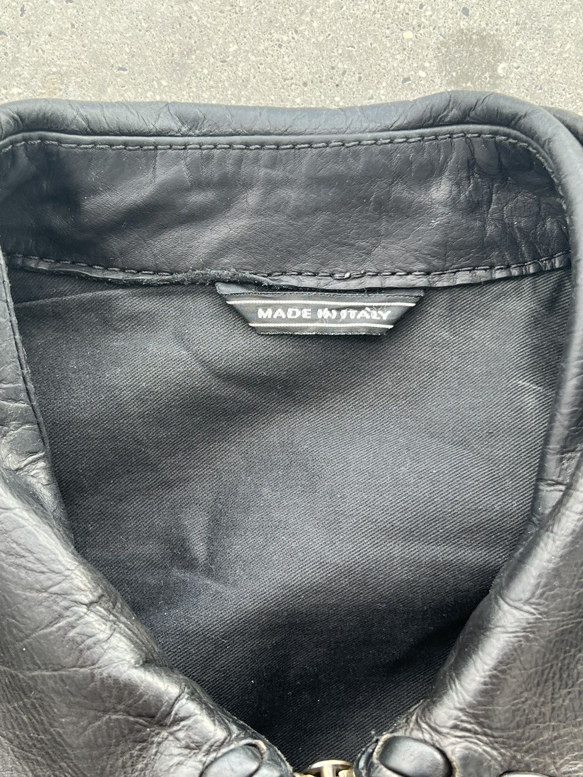 Acne Studios × Genuine Leather × Vintage FW11 Acne Studios Leather Biker Jacket Rare Hype Streetwear Size US M / EU 48-50 / 2 - 5 Thumbnail