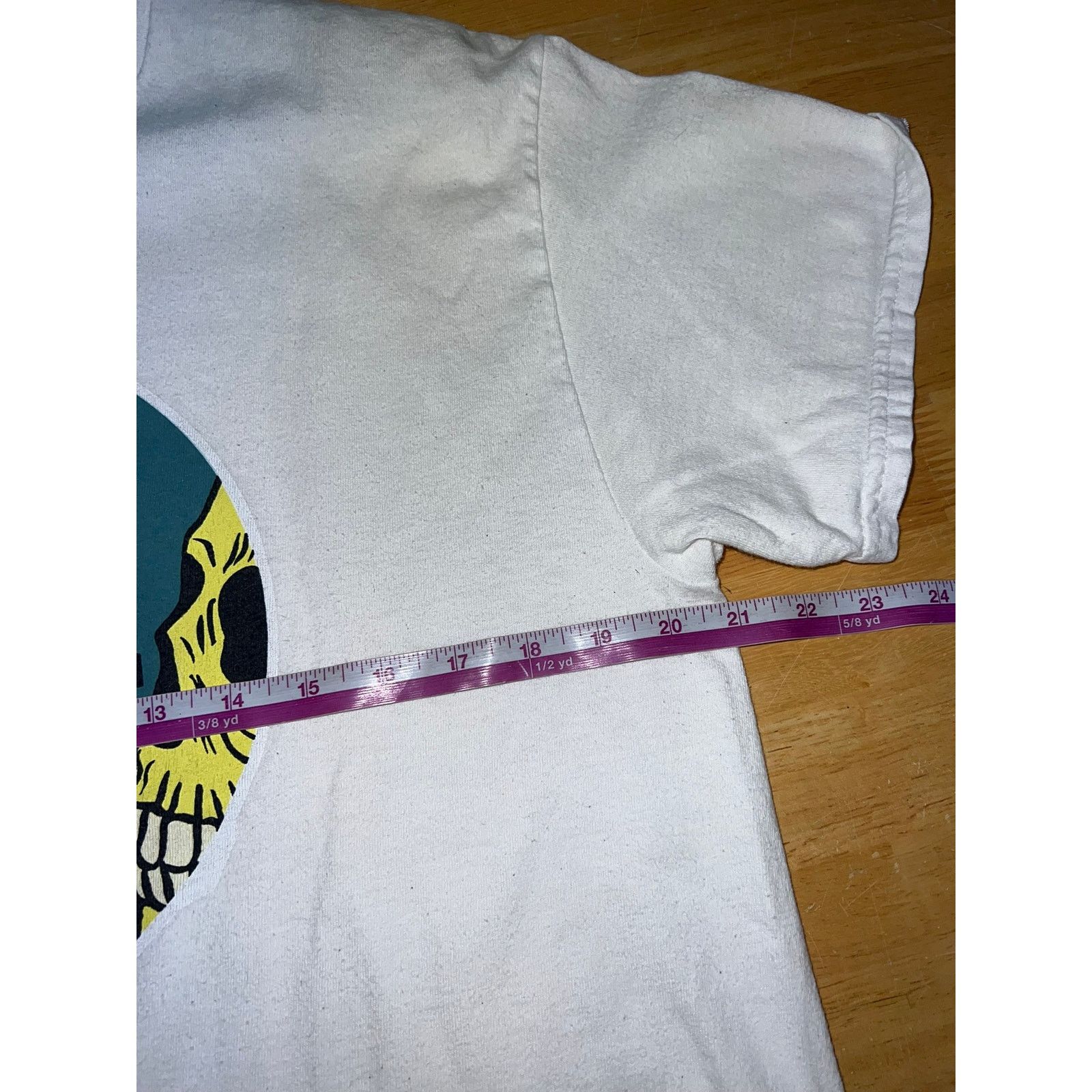 Threadless Threadless Nun Shirt Skeleton Acid Drop White Graphic Tee L Size US L / EU 52-54 / 3 - 7 Thumbnail