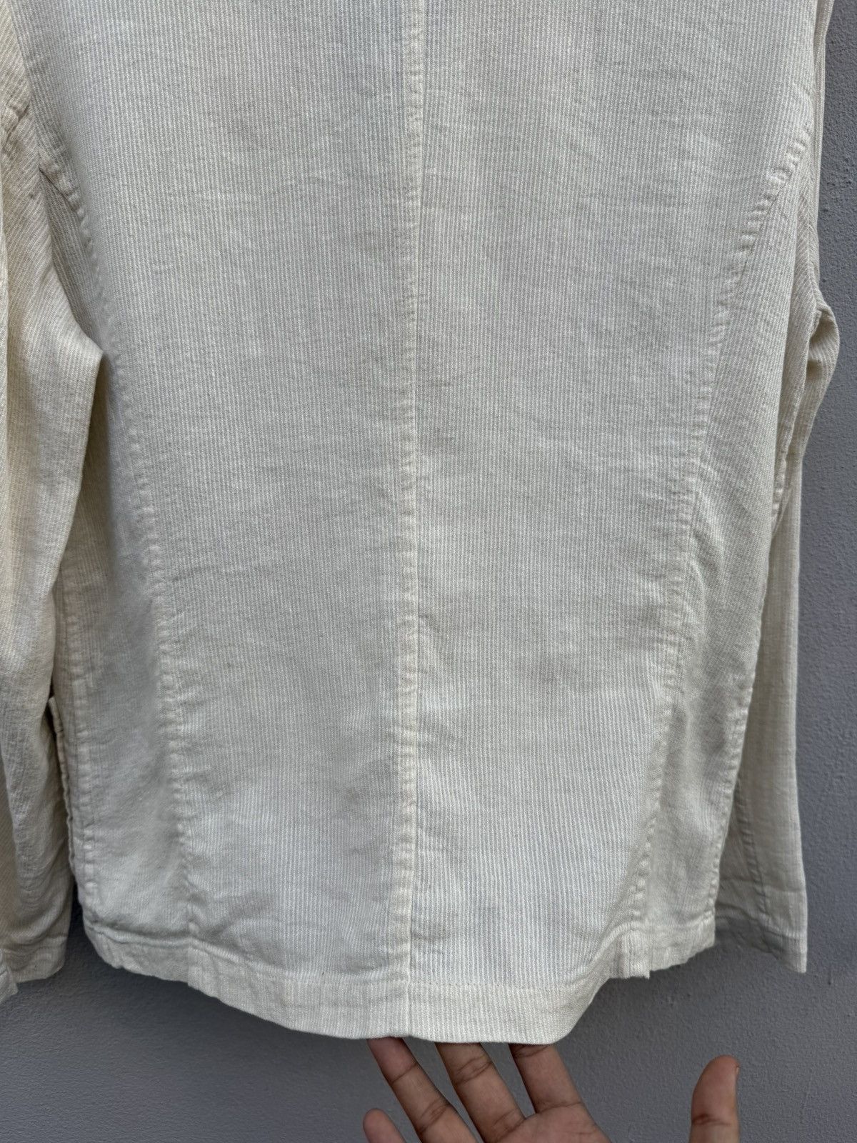 Issey Miyake Plantation by ISSEY MIYAKE Linen Overshirt Size US M / EU 48-50 / 2 - 11 Thumbnail