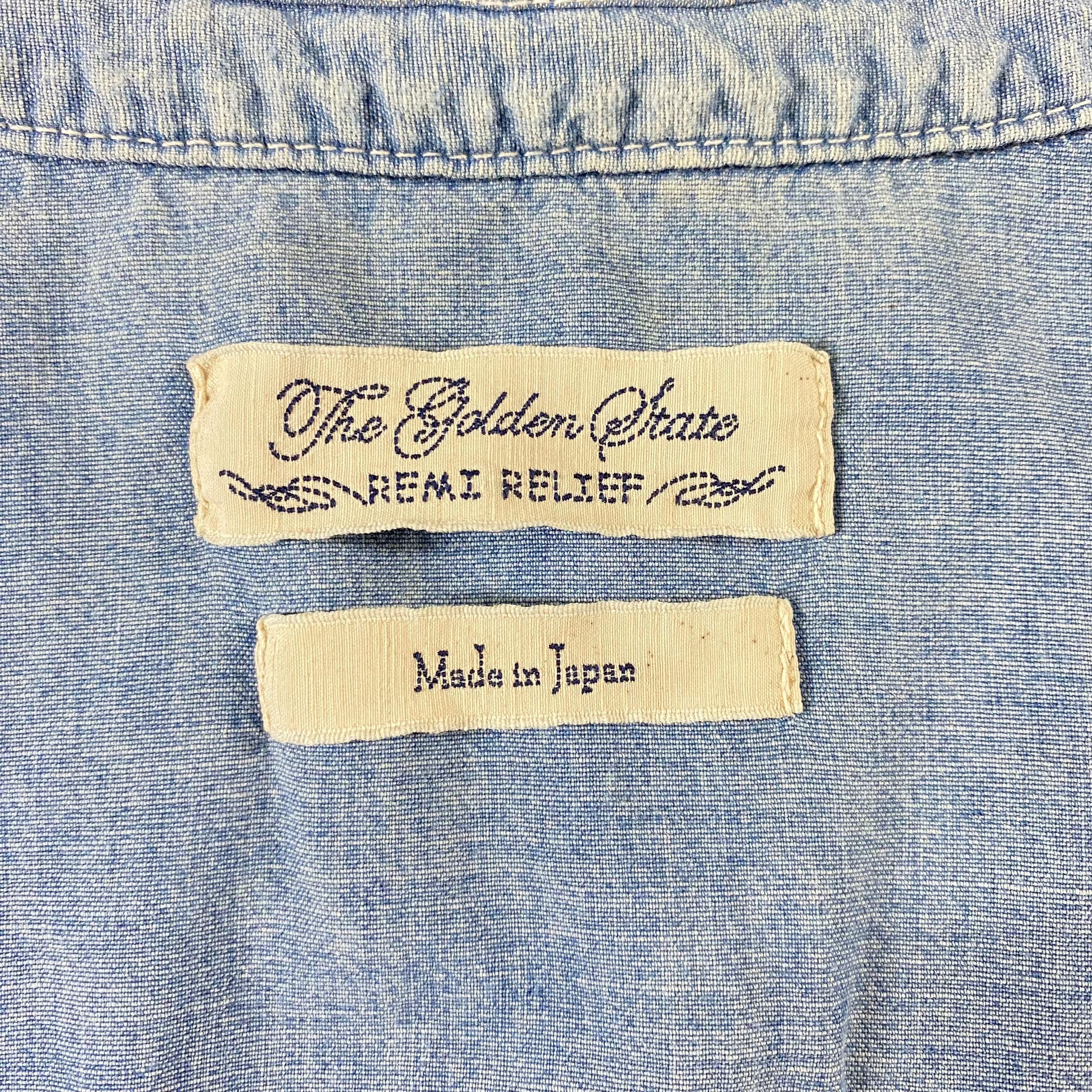 Japanese Brand Vintage The Golden State Denim Jacket Size US L / EU 52-54 / 3 - 8 Thumbnail