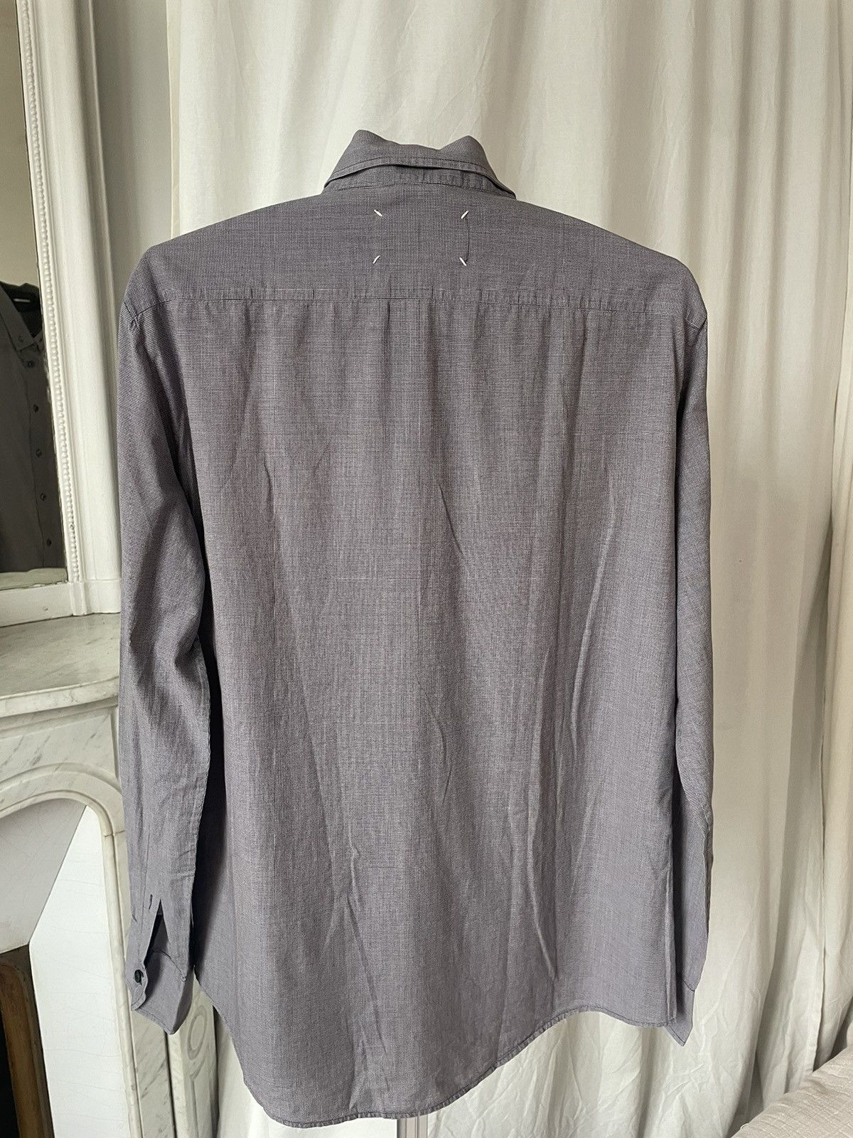 Maison Margiela Martin Margiela Vintage Grey Printed Cotton shirt. Size 50 Size US M / EU 48-50 / 2 - 2 Thumbnail