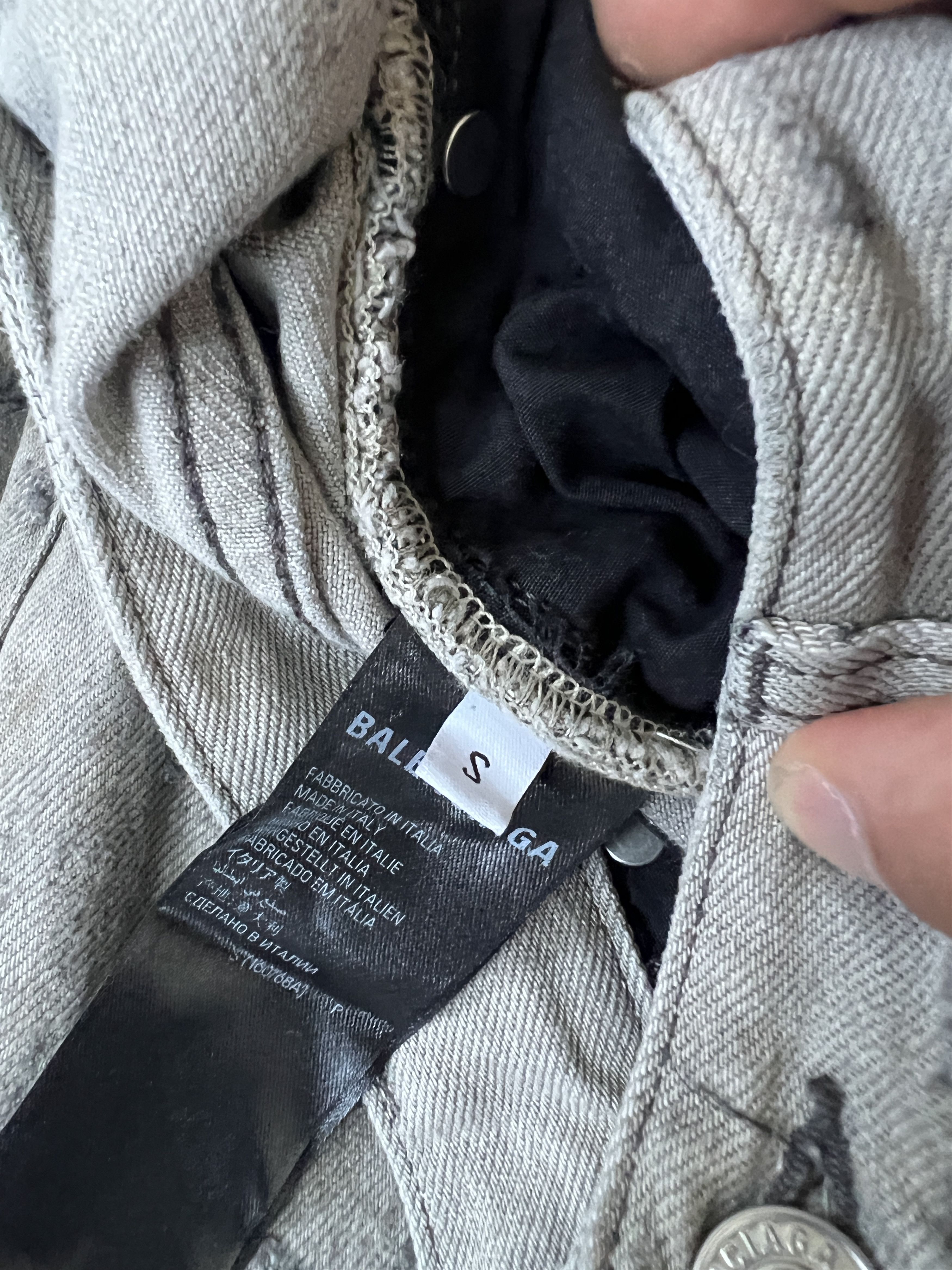 Balenciaga SS23 VIC MUD SHOW SUPER DESTROYED JEANS Size US 28 / EU 44 - 4 Thumbnail