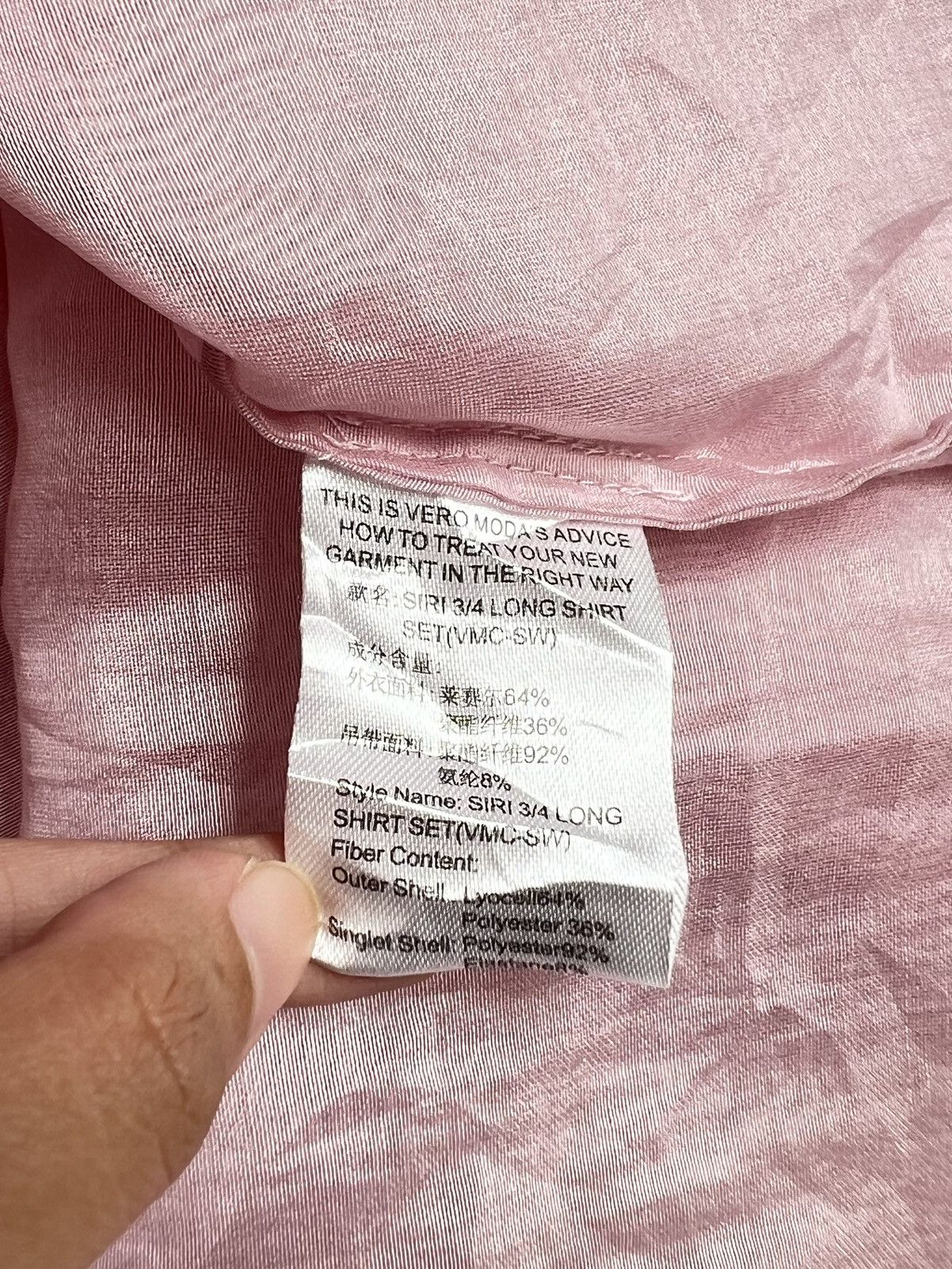 Other Vero Moda Classic Pink Pleats Dress Shirt Size US XS / EU 42 / 0 - 12 Thumbnail
