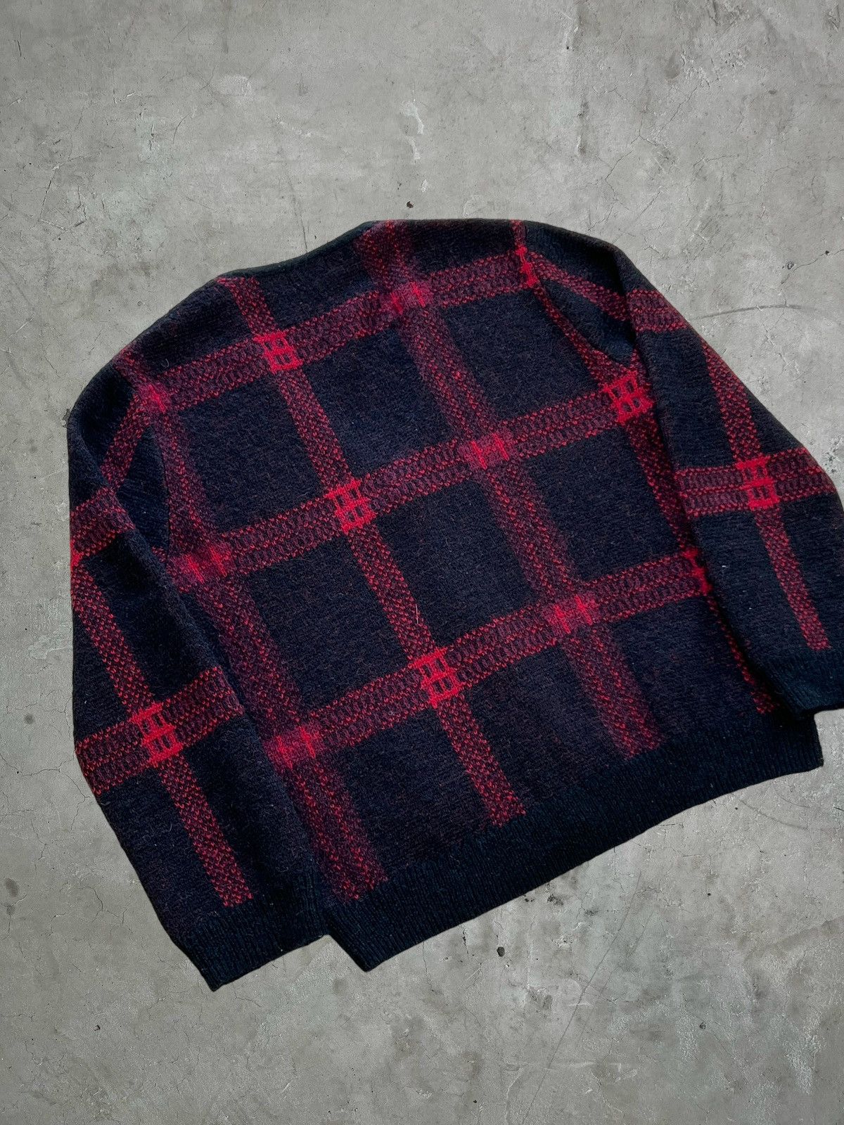 FW/14 Supreme Plaid Mohair Cardigan