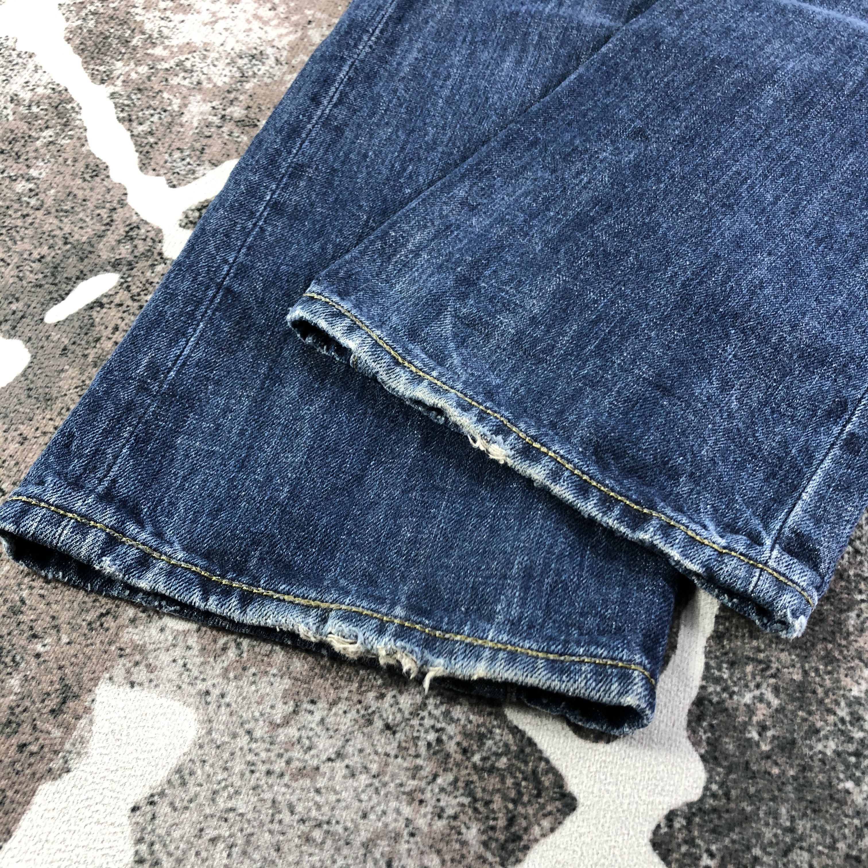 Japanese Brand Diesel Faded Blue Flare Jeans KJ1950 Size 27" / US 4 / IT 40 - 5 Thumbnail