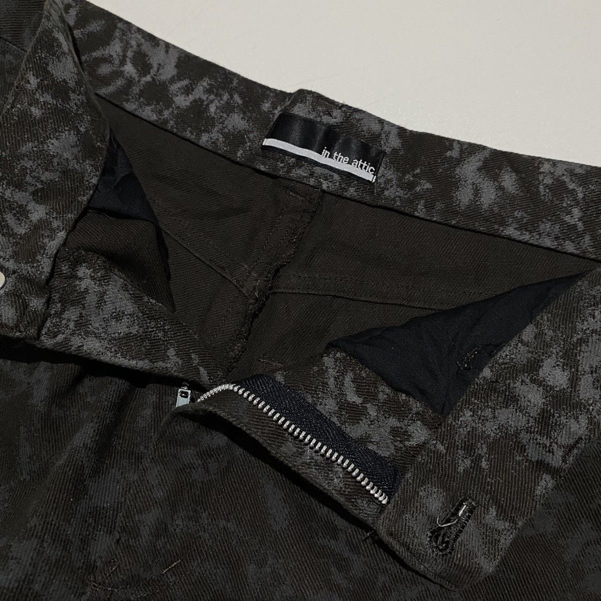 Japanese Brand IN THE ATTIC AOP JEANS Size US 30 / EU 46 - 4 Thumbnail