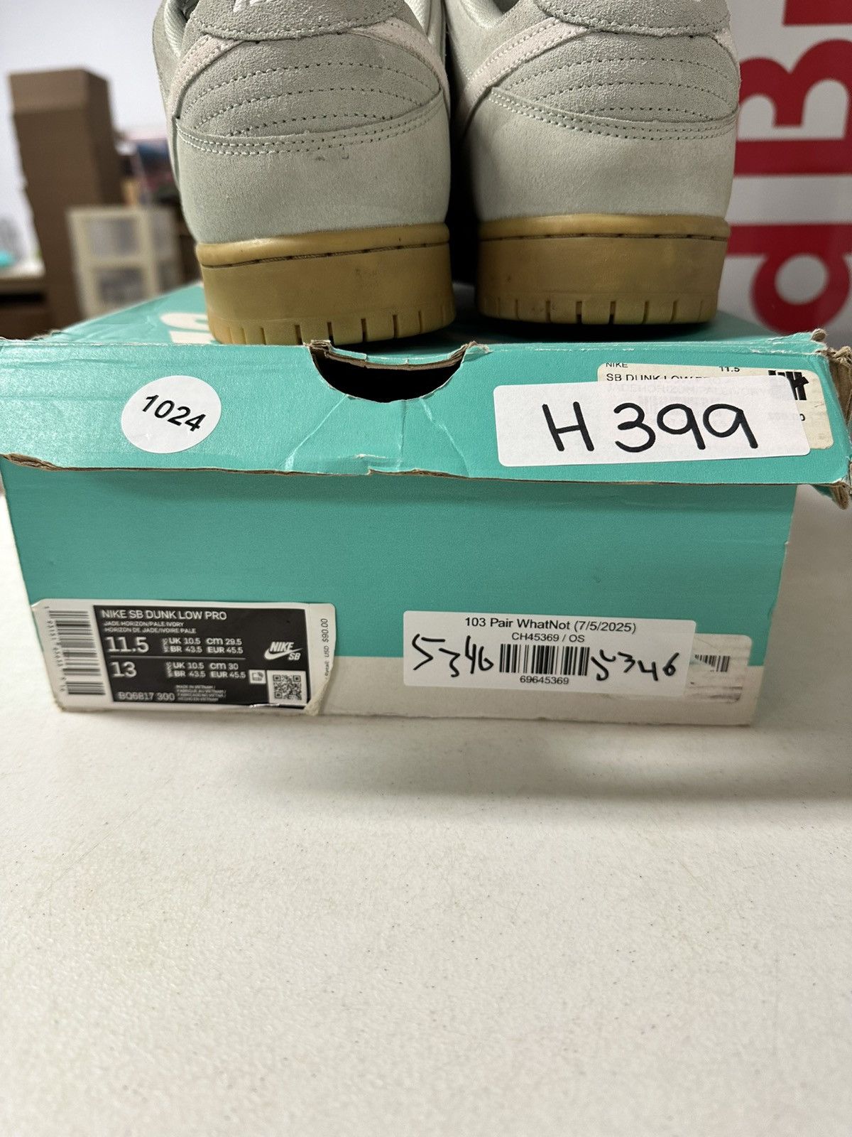 Nike SB Nike sb low island green gum Size US 11.5 / EU 44-45 - 8 Thumbnail