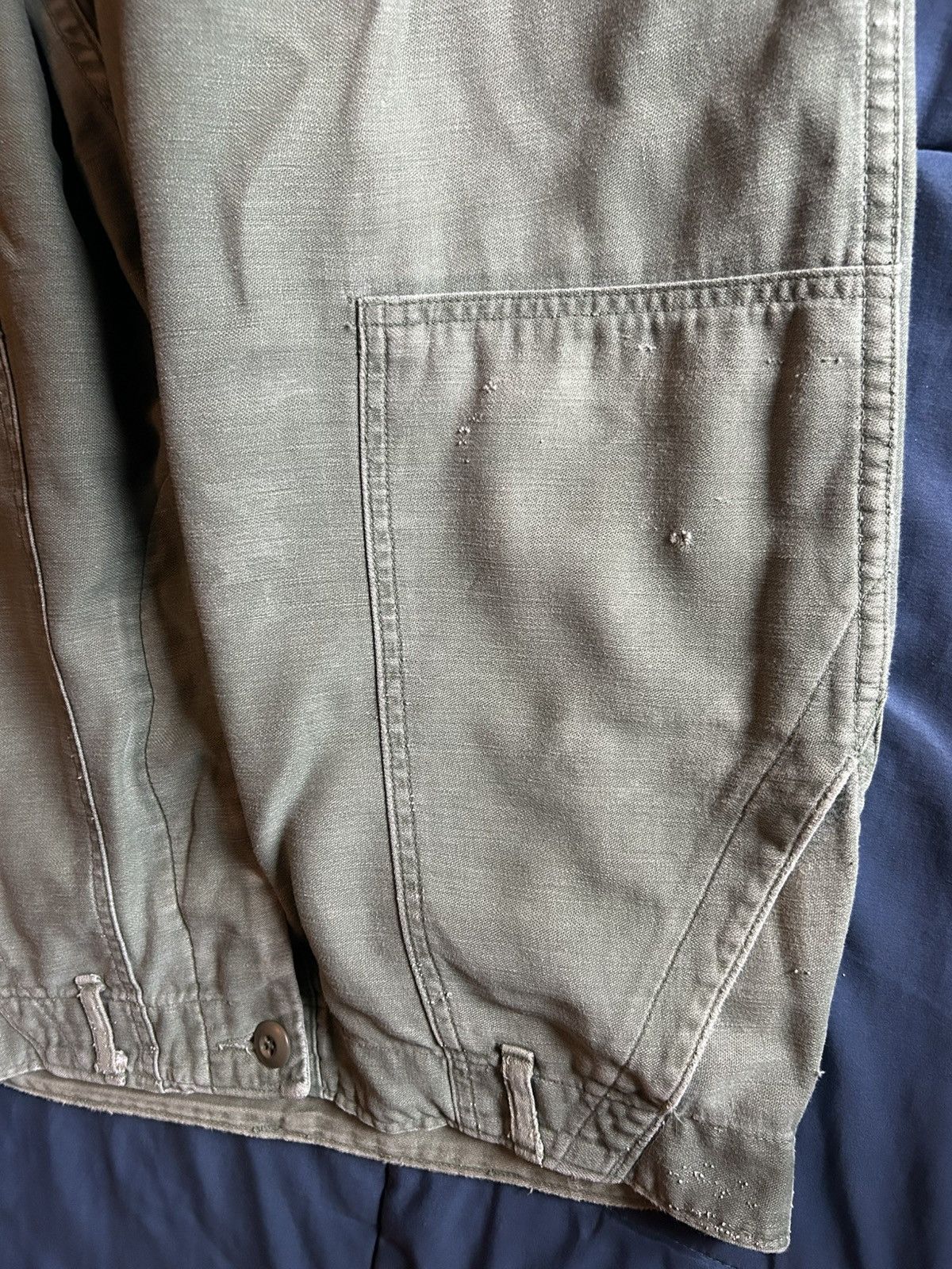 Vintage OG-107 GI x Military x Surplus x Sateen Trousers Size US 32 / EU 48 - 2 Thumbnail