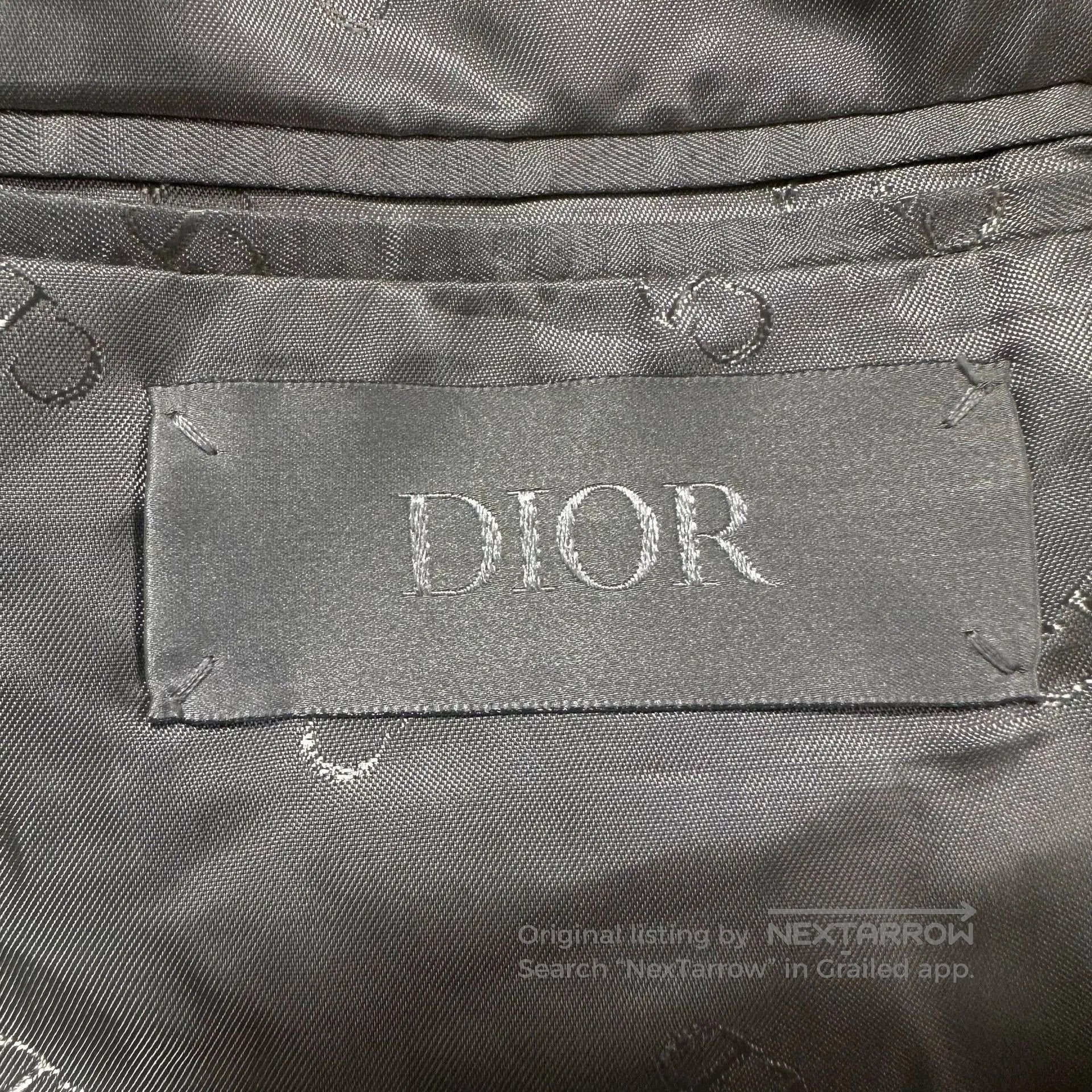 Dior Dior Man 23SS Wool Double Collar Blazer. Size US XL / EU 56 / 4 - 4 Thumbnail