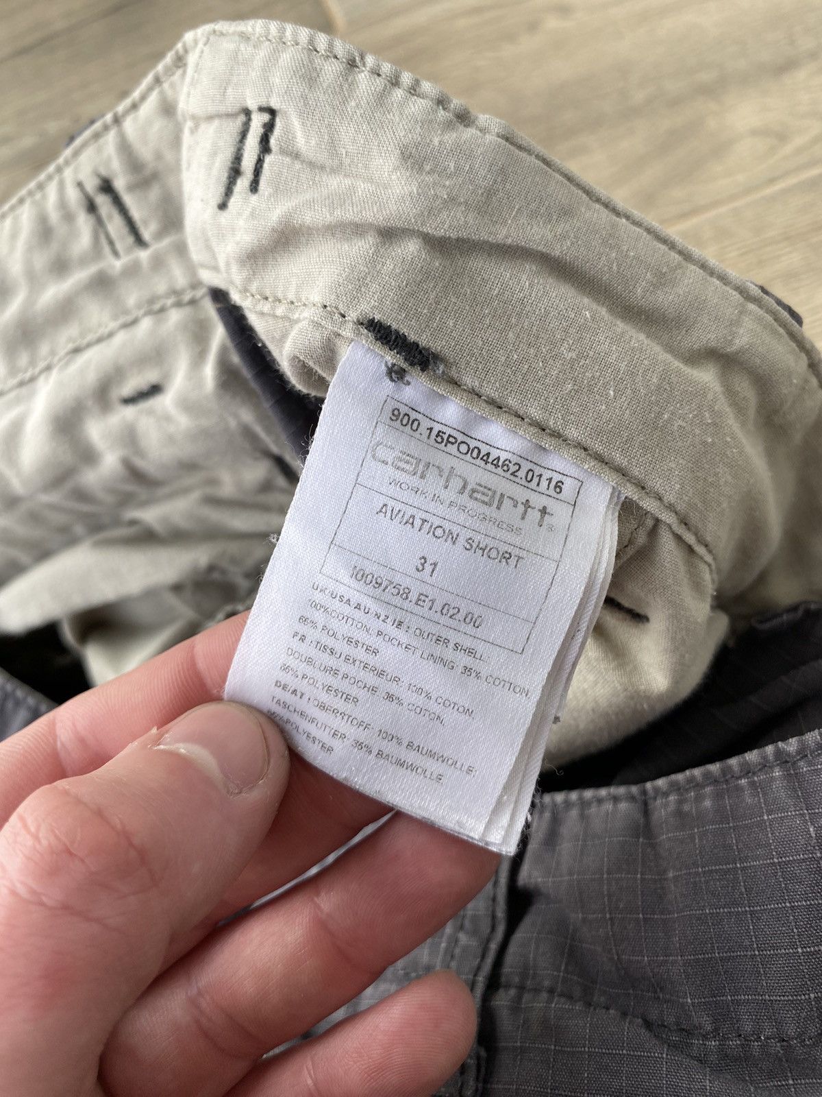 Carhartt × Vintage Carhartt Vintage Cargo Shorts Size US 31 - 10 Thumbnail