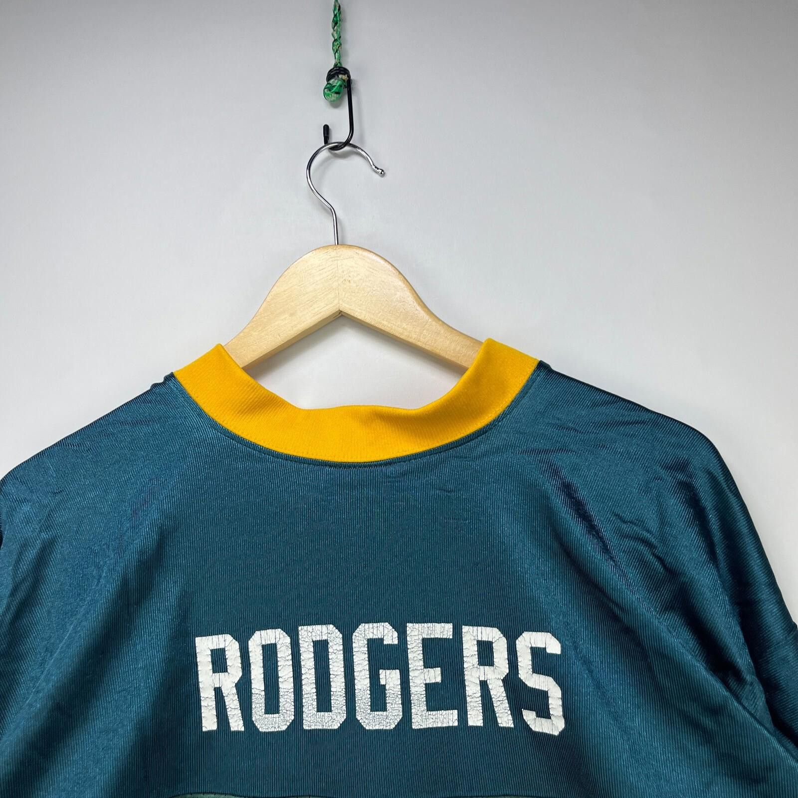Reebok Vintage Green Bay Packers Jersey Aaron Rogers # 12 XL Size ONE SIZE - 10 Thumbnail