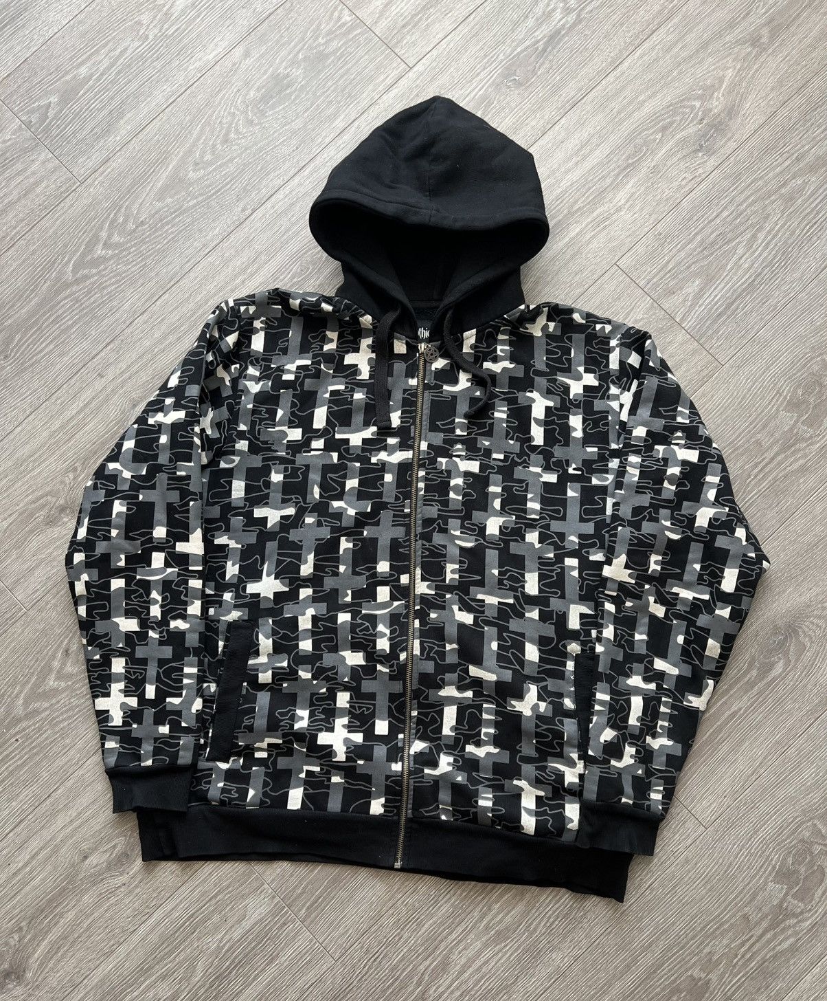 Japanese Brand Vintage Gothicana Hoodie avant garde cross Size US XXL / EU 58 / 5 - 1 Thumbnail