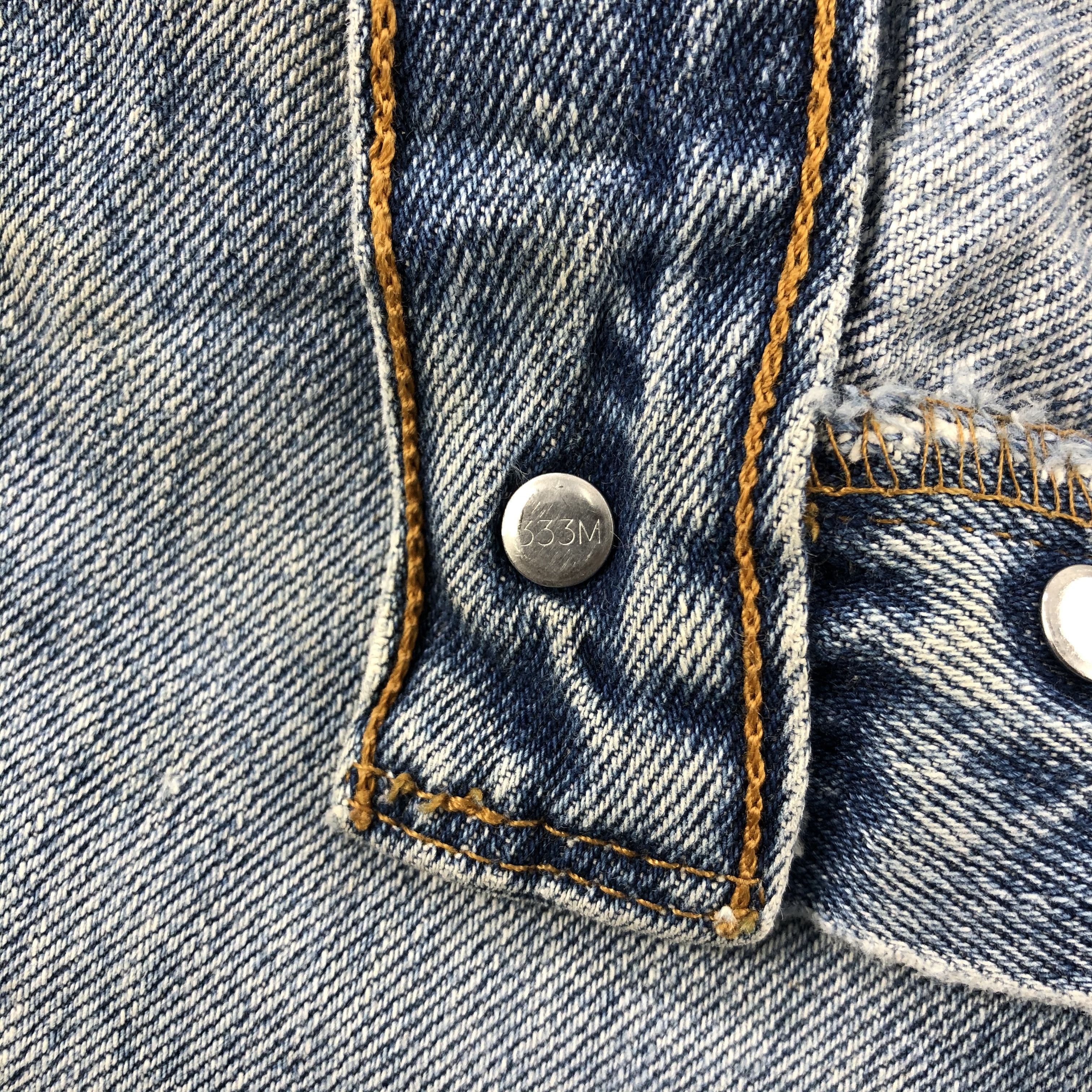 Levi's Vintage Light Wash Levis 501 Jeans-JM2088 Size 35" - 8 Thumbnail