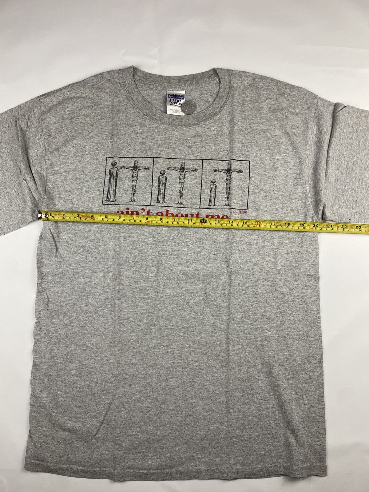 Vintage Vintage Jesus 20s tshirt Size US L / EU 52-54 / 3 - 6 Thumbnail
