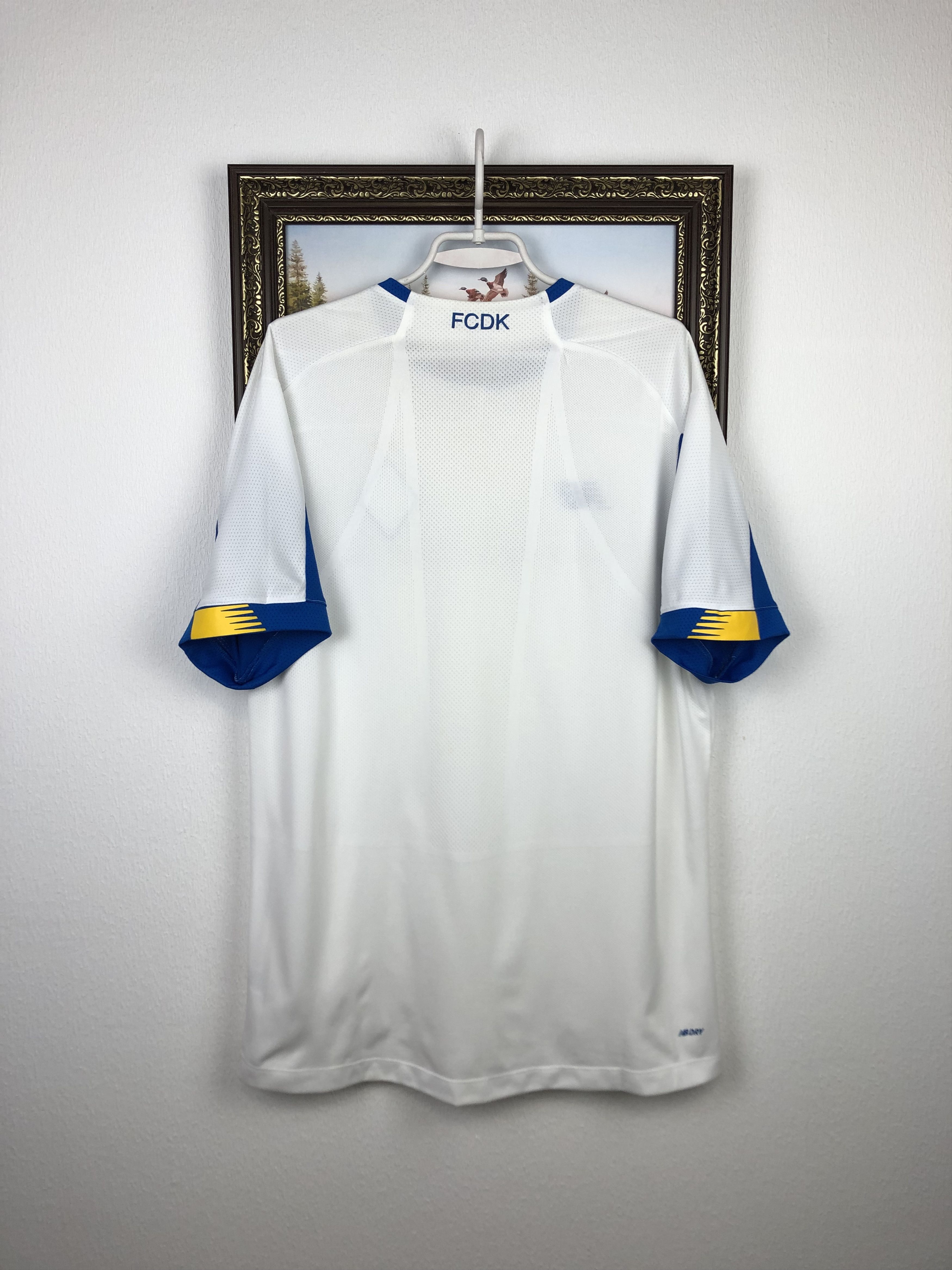New Balance Dynamo Kiev football shirt Soccer Jersey Trikot Hype Tee Size US XL / EU 56 / 4 - 10 Thumbnail