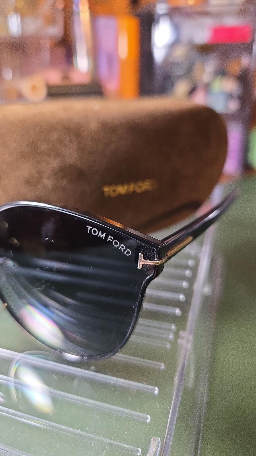 Tom Ford Tom Ford TF718-K Black Cat Eye Sunglasses w/COA Size ONE SIZE - 2 Thumbnail