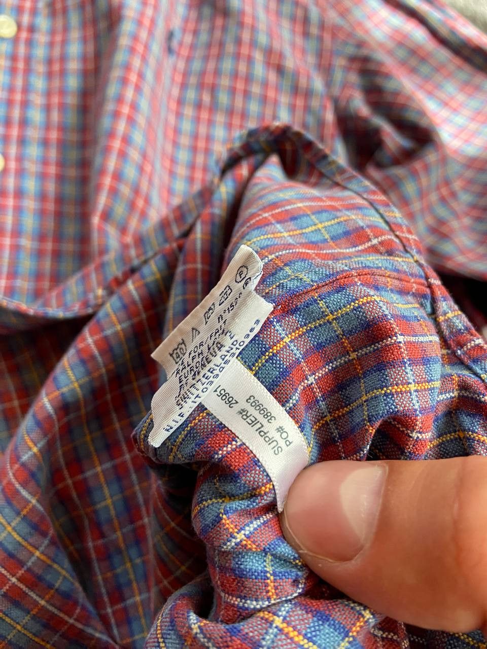 Polo Ralph Lauren Vintage Polo Ralph Lauren plaid shirt Size US XL / EU 56 / 4 - 7 Thumbnail