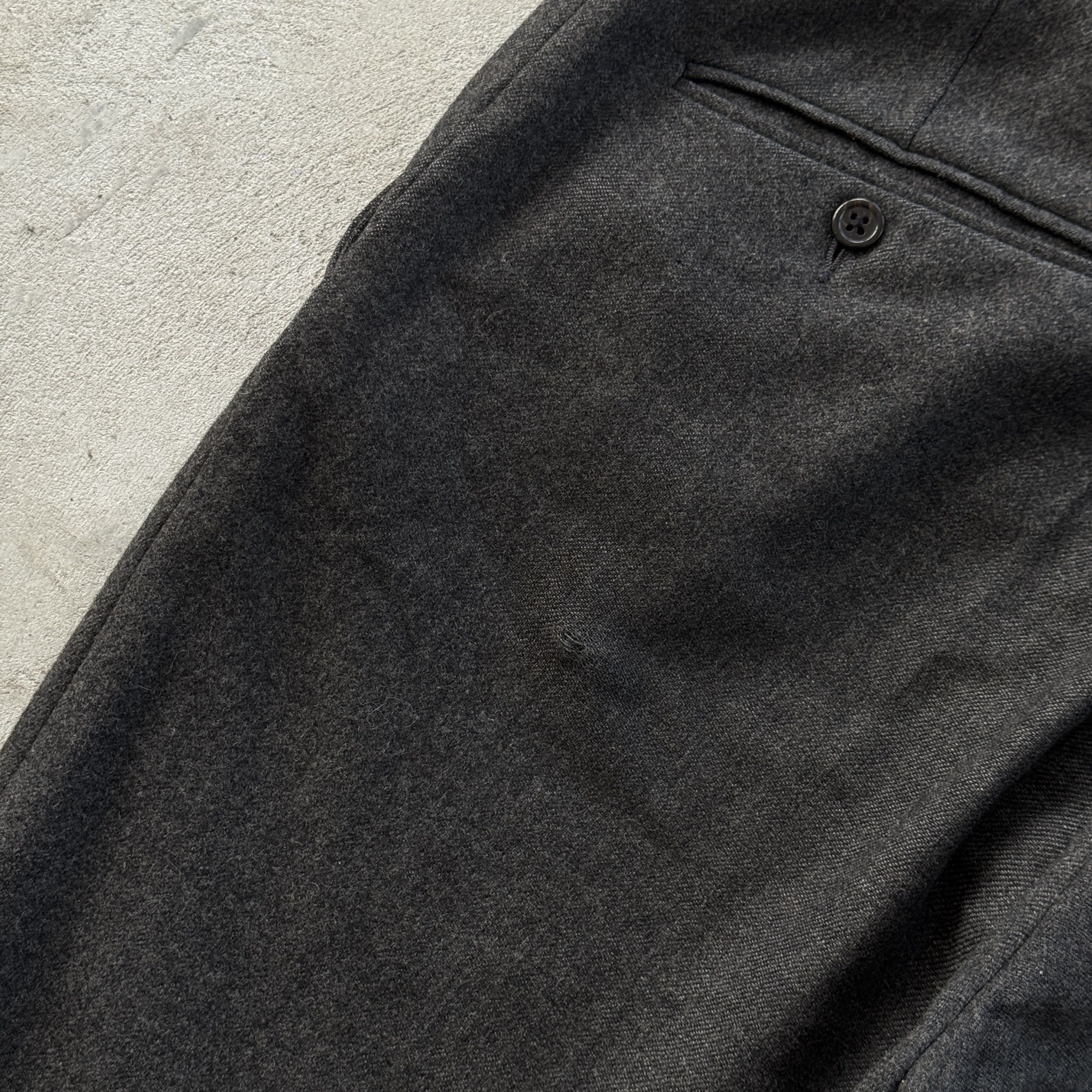 Polo Ralph Lauren Polo Ralph Lauren Made In Italy Virgin Wool Pants Grey 36R Size US 36 / EU 52 - 7 Thumbnail