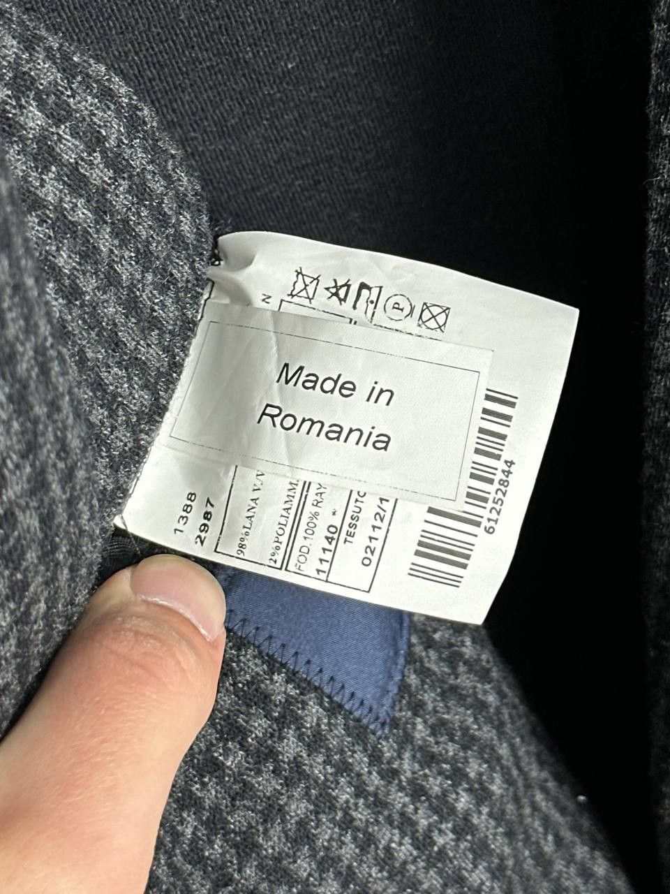 Boggi Boggi Milano Luxury Wool Casual Blazer Size 50R - 11 Thumbnail