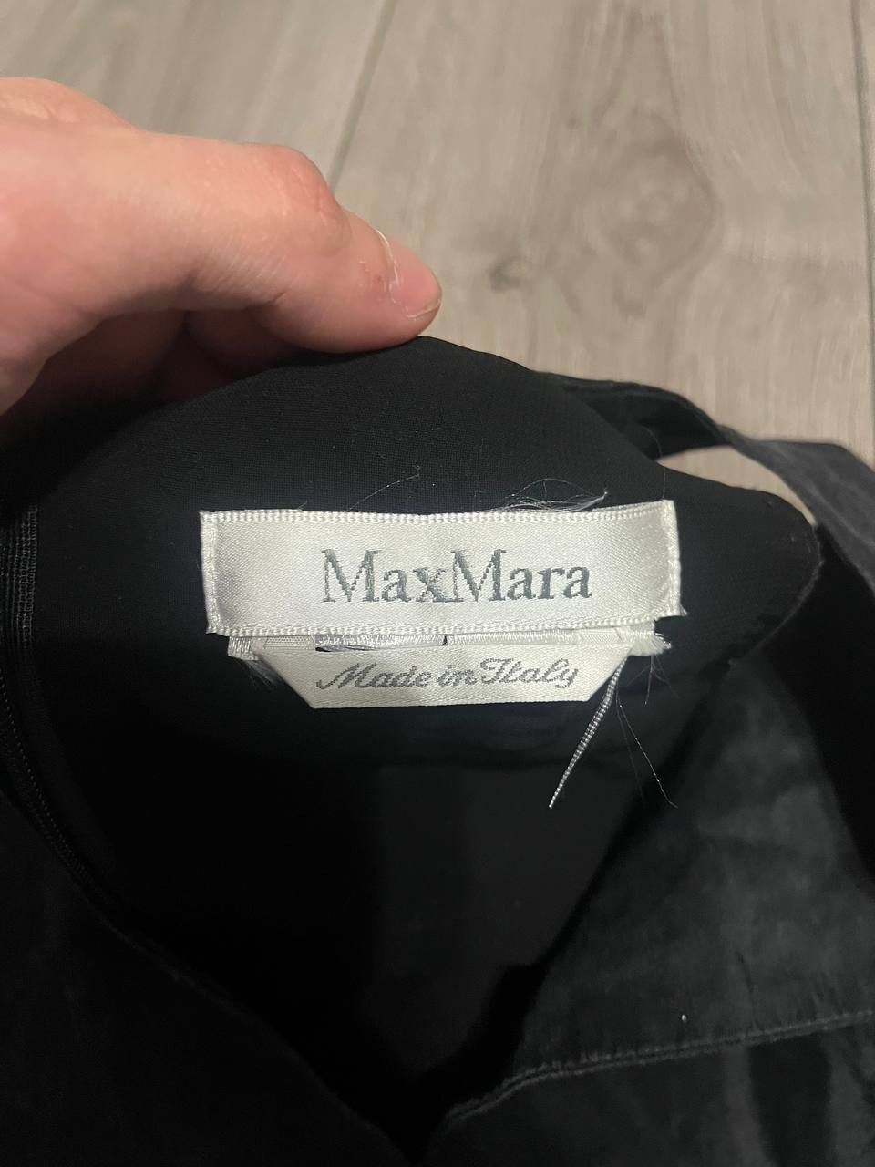 Max Mara Max Mara Dress Womens SIze M Long Black Made in Italy Size M / US 6-8 / IT 42-44 - 2 Thumbnail