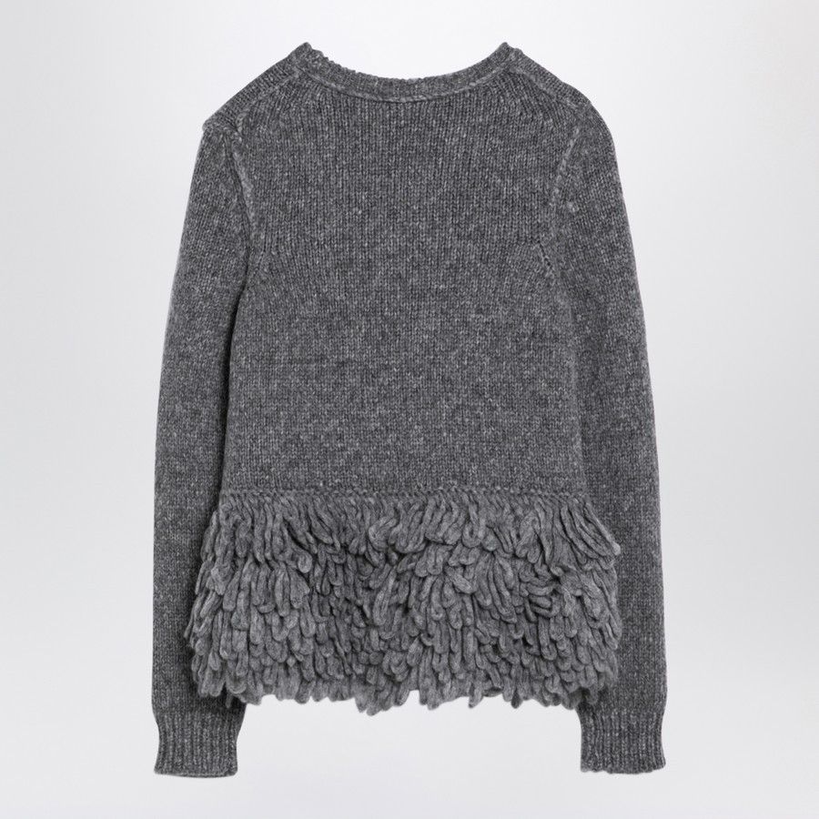 Stella McCartney o1d2blof1024 Wool Sweater in Grey Size M / US 6-8 / IT 42-44 - 2 Thumbnail