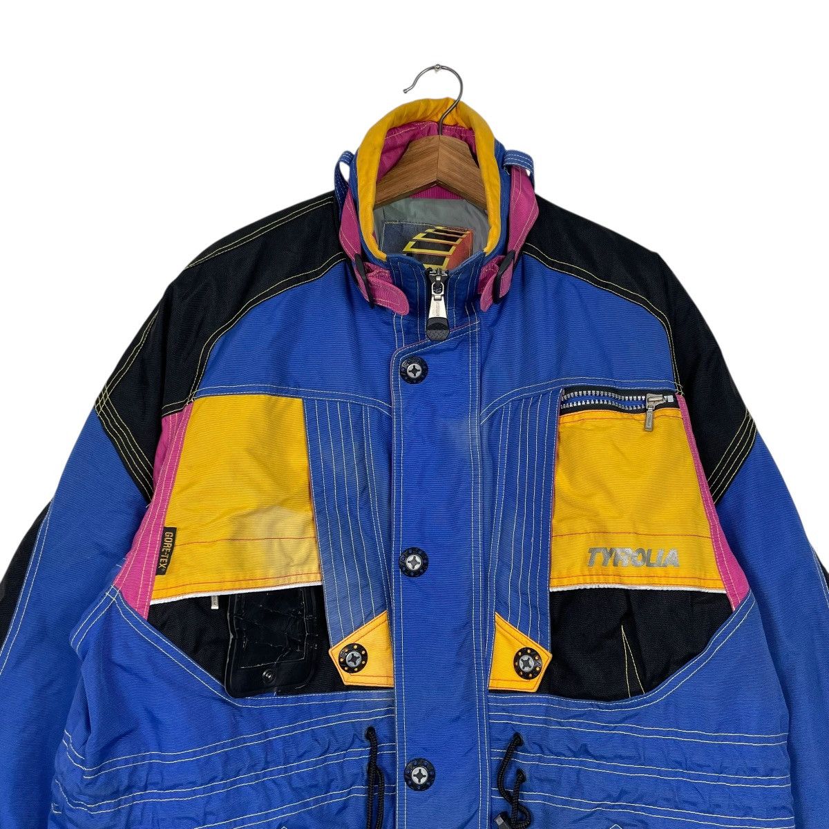 Goretex Multicolor Tyrolia x Goretex Skiwear Jacket Size US M / EU 48-50 / 2 - 2 Thumbnail